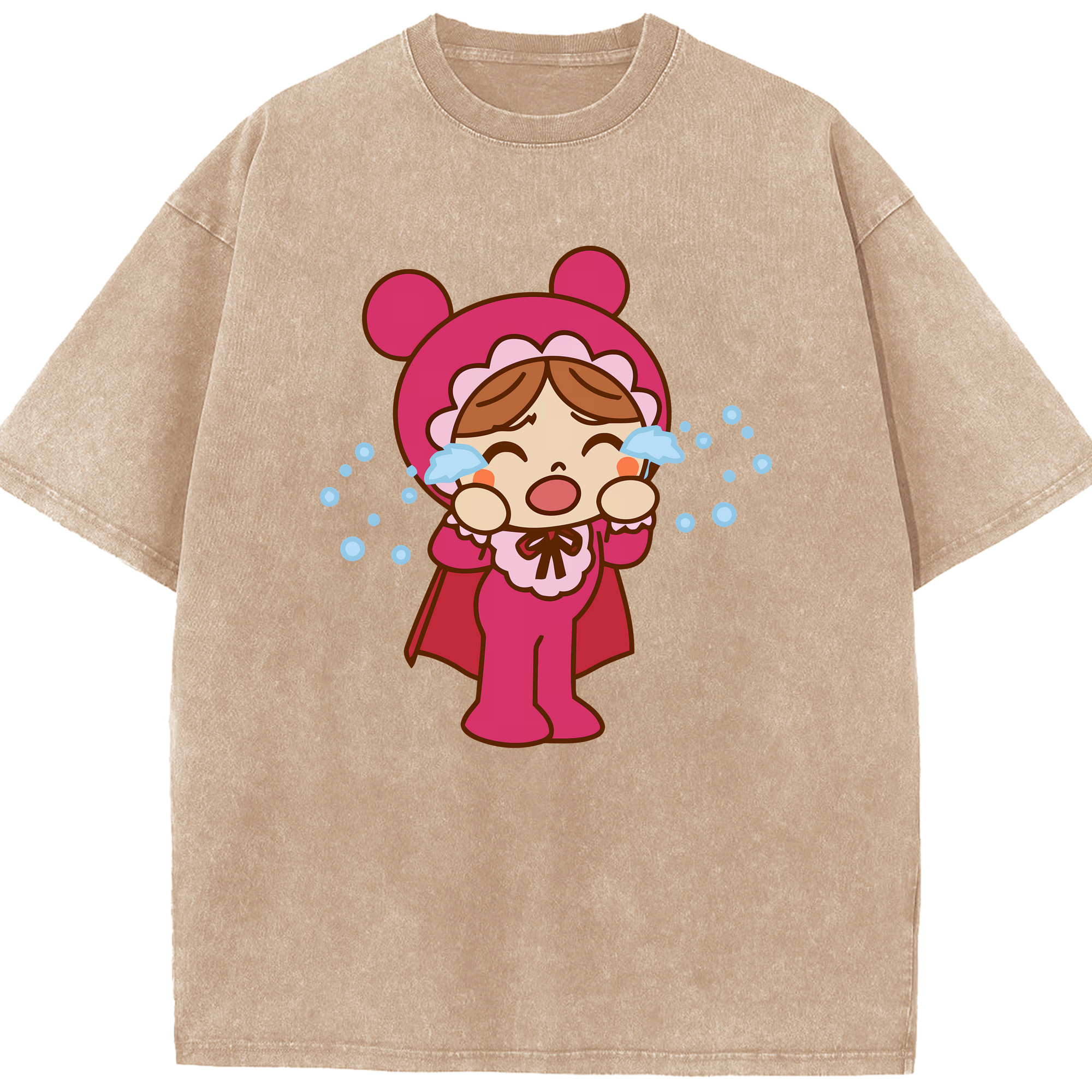（画像用） アンパンマン Anpanman 綿100% ヴィンテージ風 半袖Tシャツ（フロントプリント）