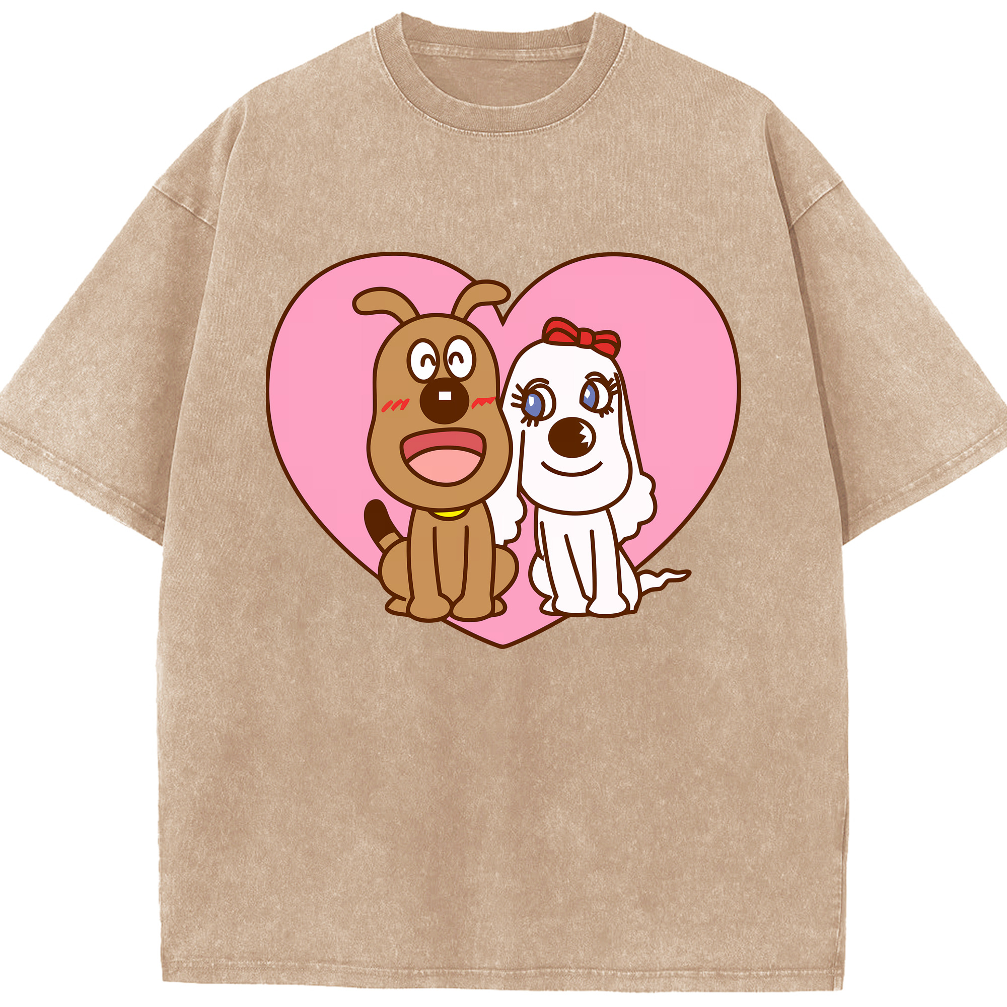 （画像用） アンパンマン Anpanman 綿100% ヴィンテージ風 半袖Tシャツ（フロントプリント）