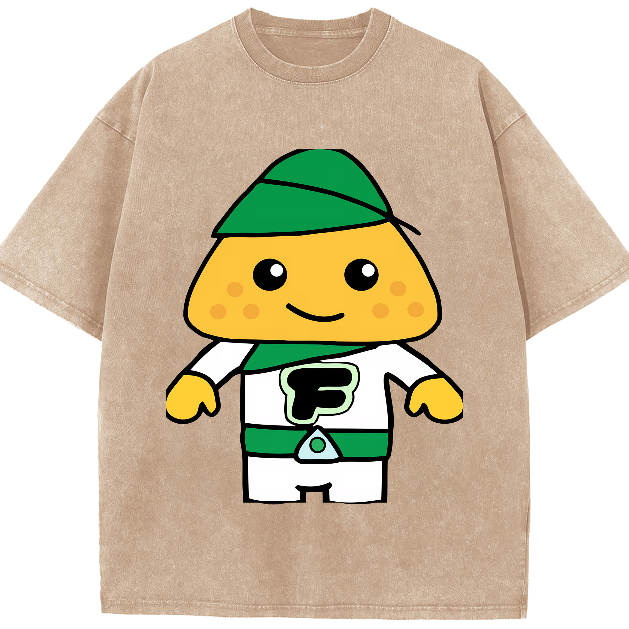 （画像用） アンパンマン Anpanman 綿100% ヴィンテージ風 半袖Tシャツ（フロントプリント）