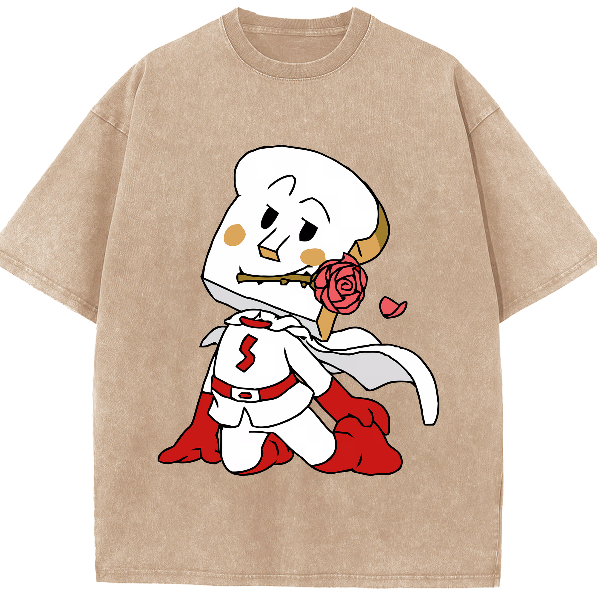 （画像用） アンパンマン Anpanman 綿100% ヴィンテージ風 半袖Tシャツ（フロントプリント）