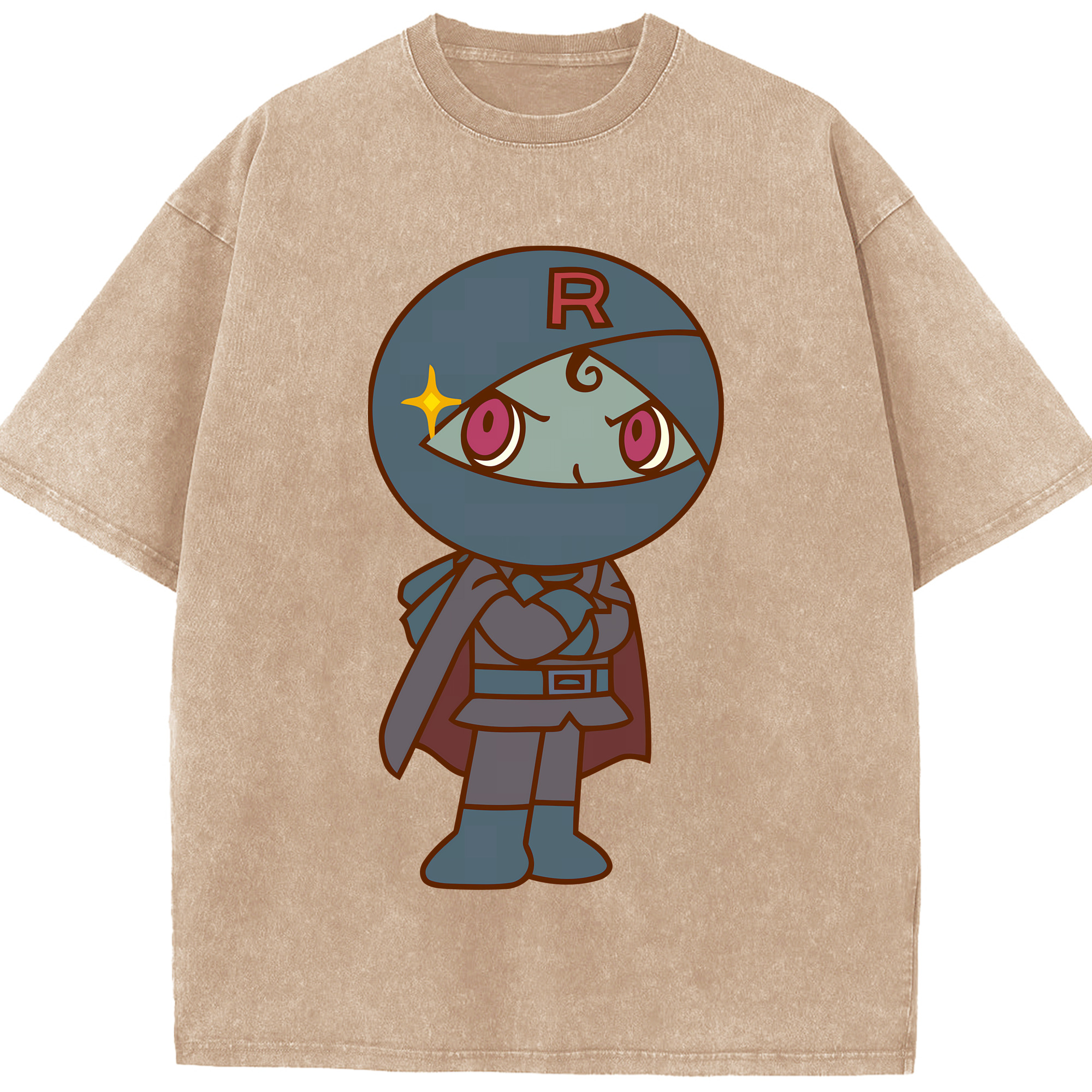 （画像用） アンパンマン Anpanman 綿100% ヴィンテージ風 半袖Tシャツ（フロントプリント）