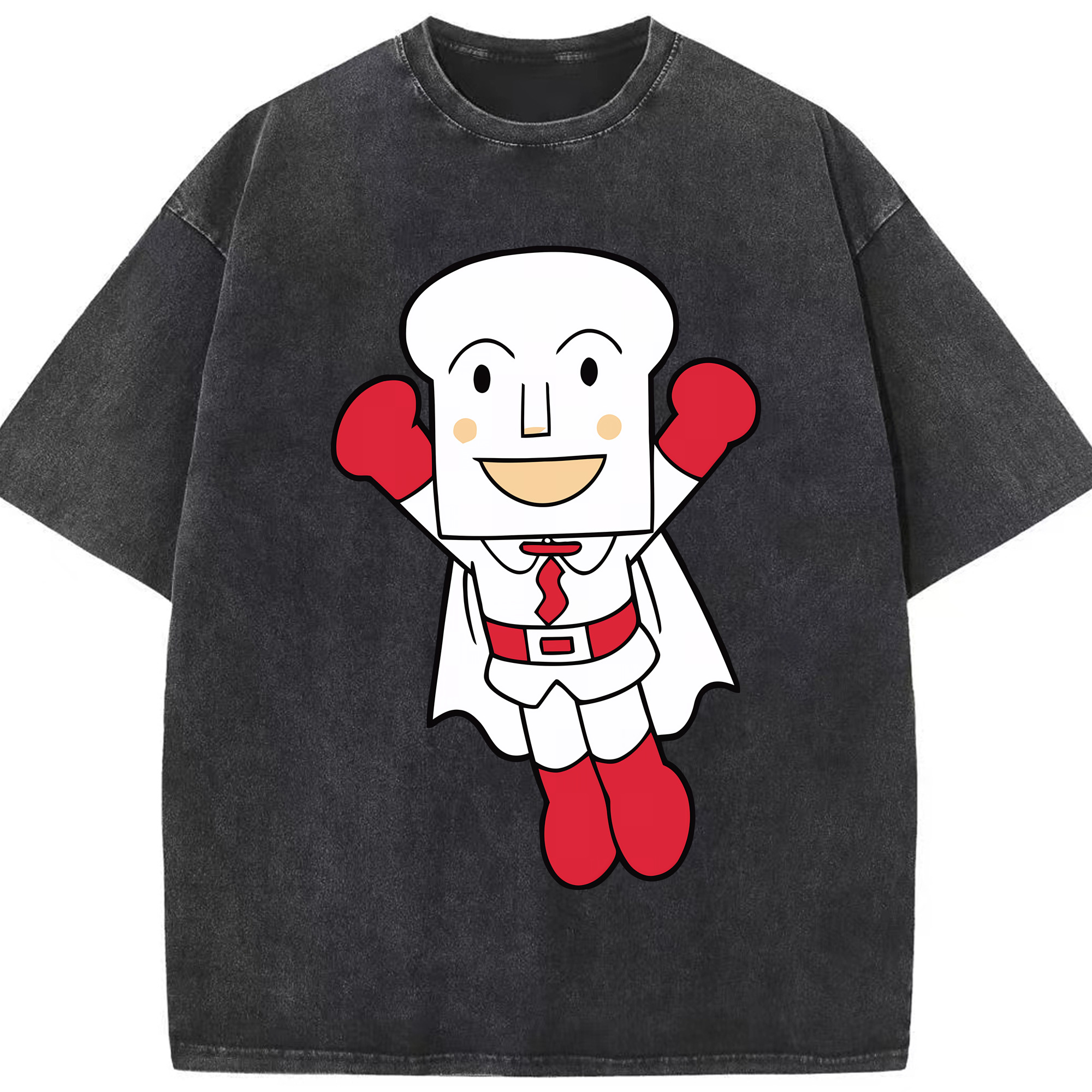 （画像用） アンパンマン Anpanman 綿100% ヴィンテージ風 半袖Tシャツ（フロントプリント）