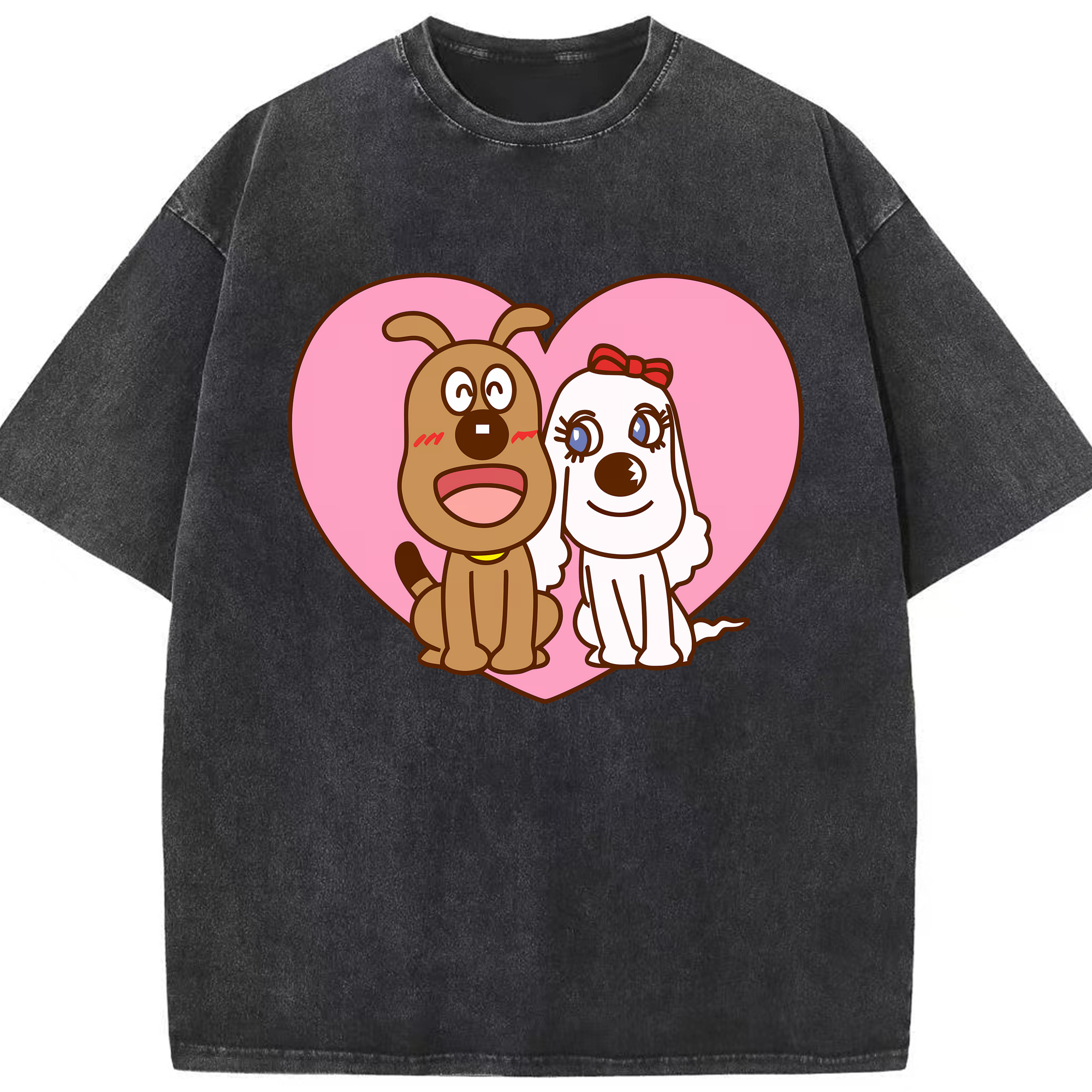（画像用） アンパンマン Anpanman 綿100% ヴィンテージ風 半袖Tシャツ（フロントプリント）
