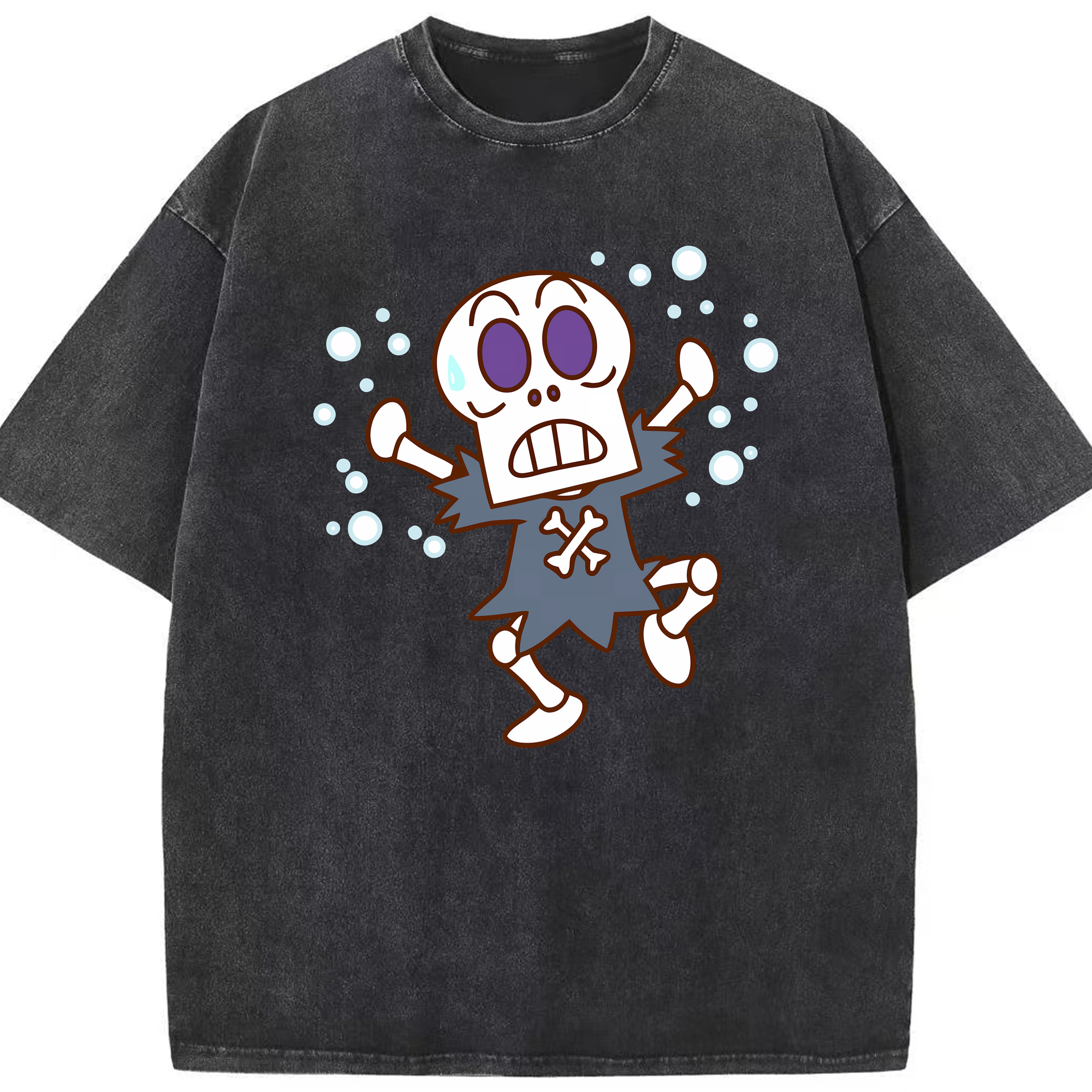 （画像用） アンパンマン Anpanman 綿100% ヴィンテージ風 半袖Tシャツ（フロントプリント）
