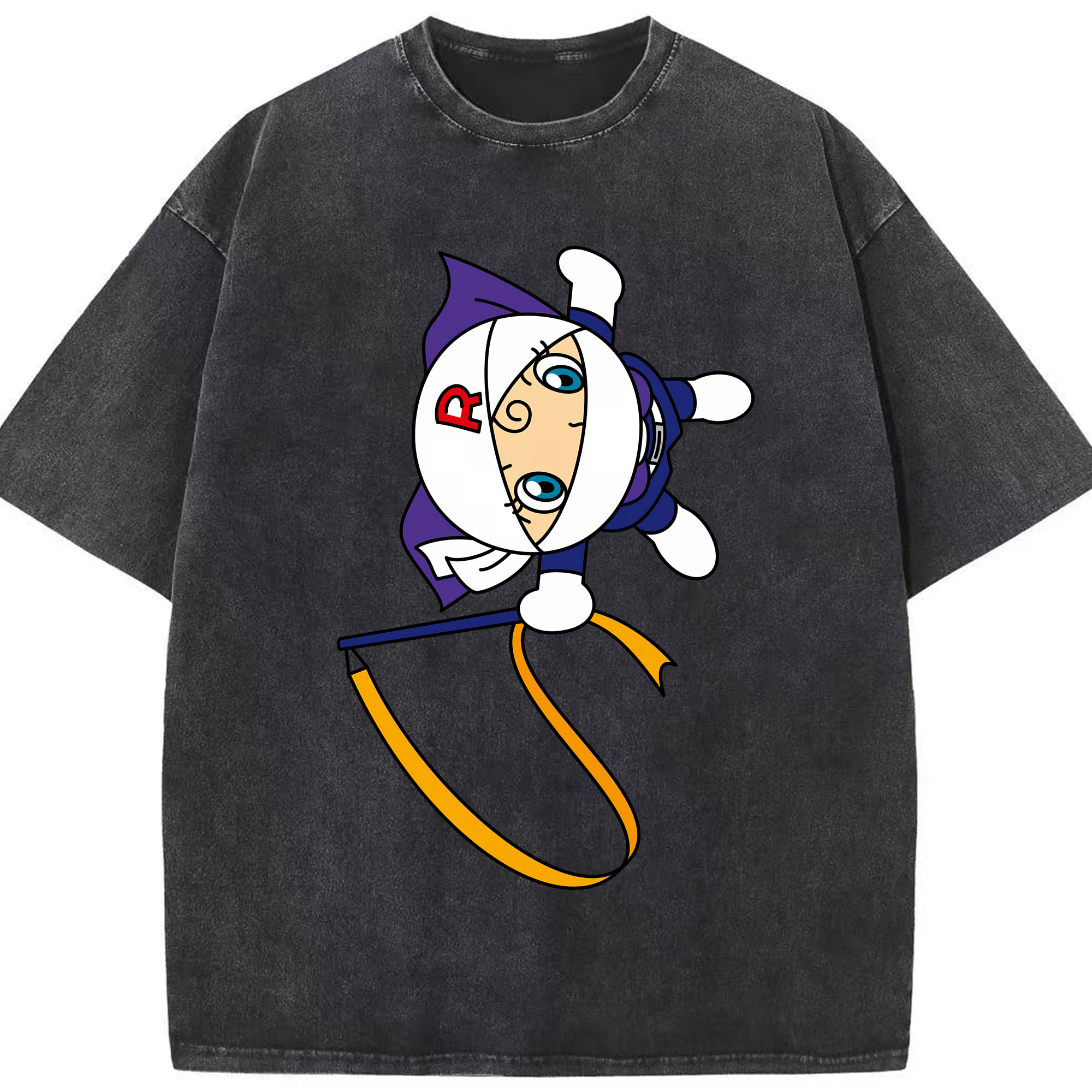 （画像用） アンパンマン Anpanman 綿100% ヴィンテージ風 半袖Tシャツ（フロントプリント）