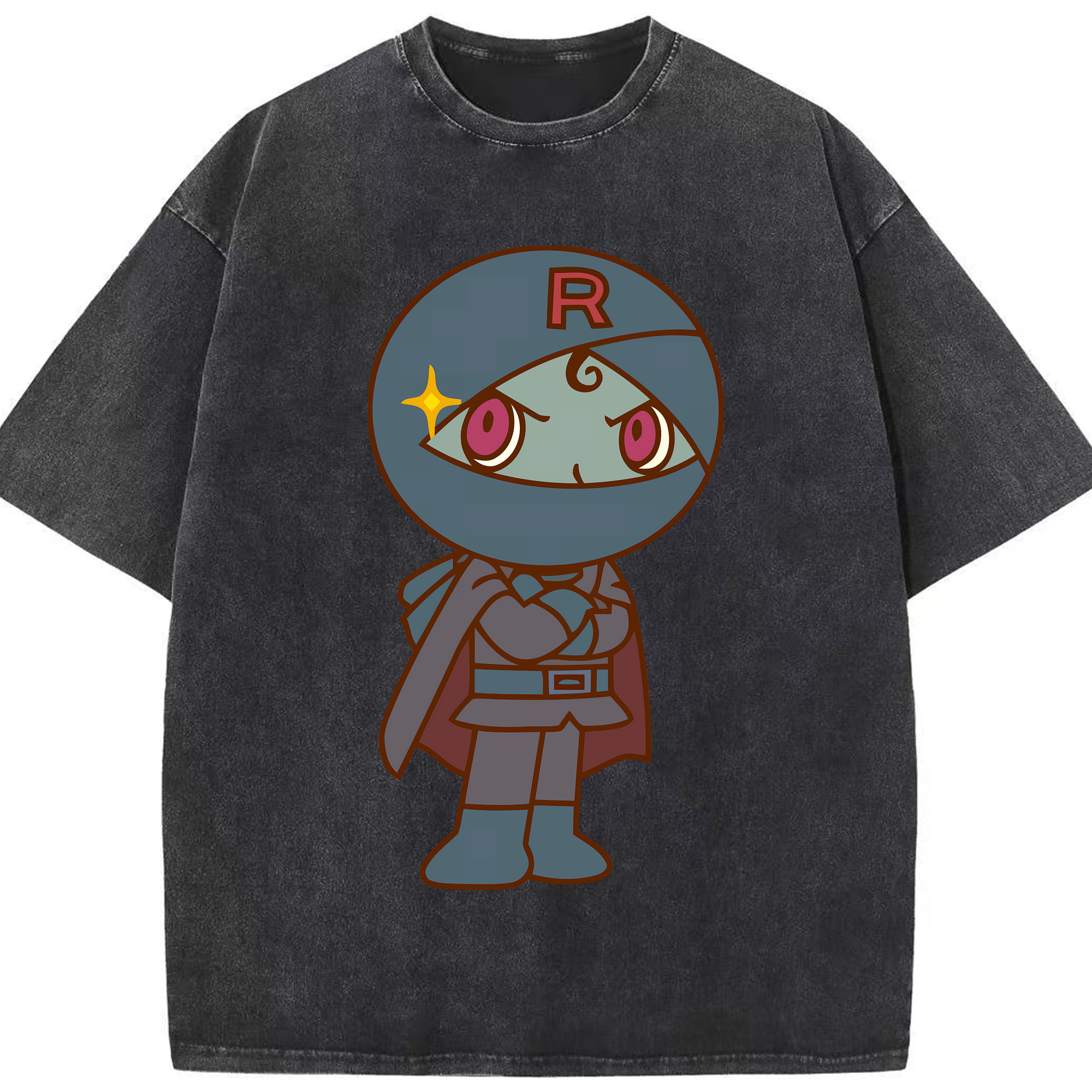 （画像用） アンパンマン Anpanman 綿100% ヴィンテージ風 半袖Tシャツ（フロントプリント）