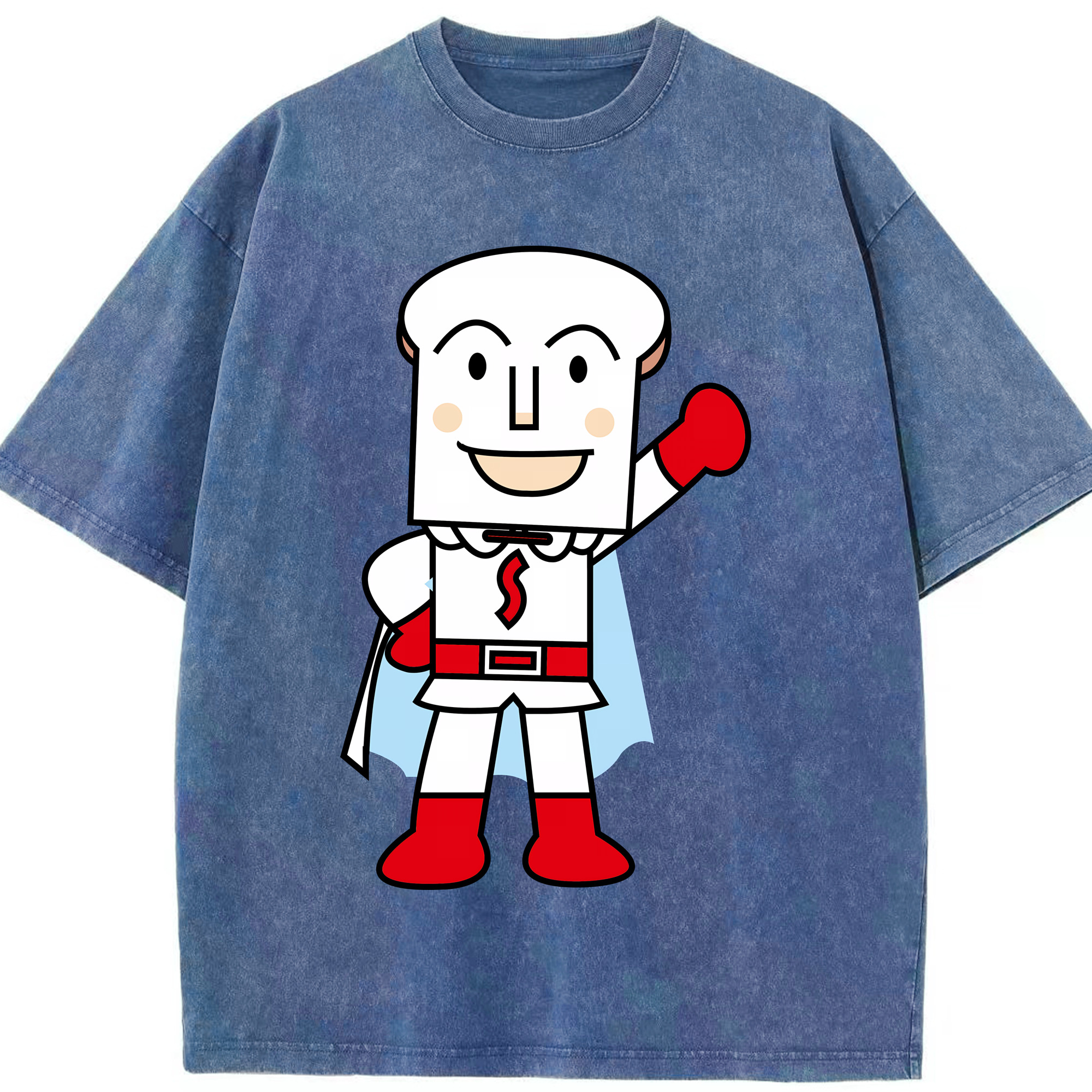 （画像用） アンパンマン Anpanman 綿100% ヴィンテージ風 半袖Tシャツ（フロントプリント）