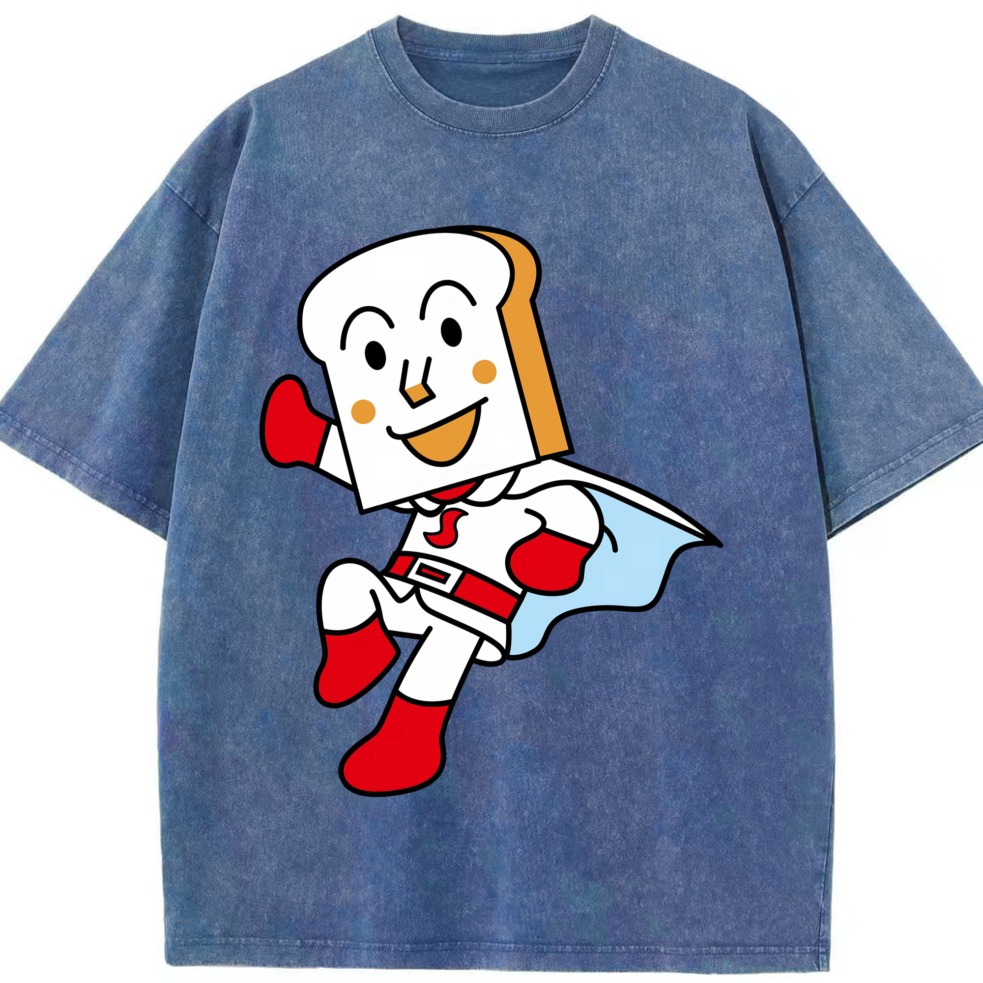 （画像用） アンパンマン Anpanman 綿100% ヴィンテージ風 半袖Tシャツ（フロントプリント）