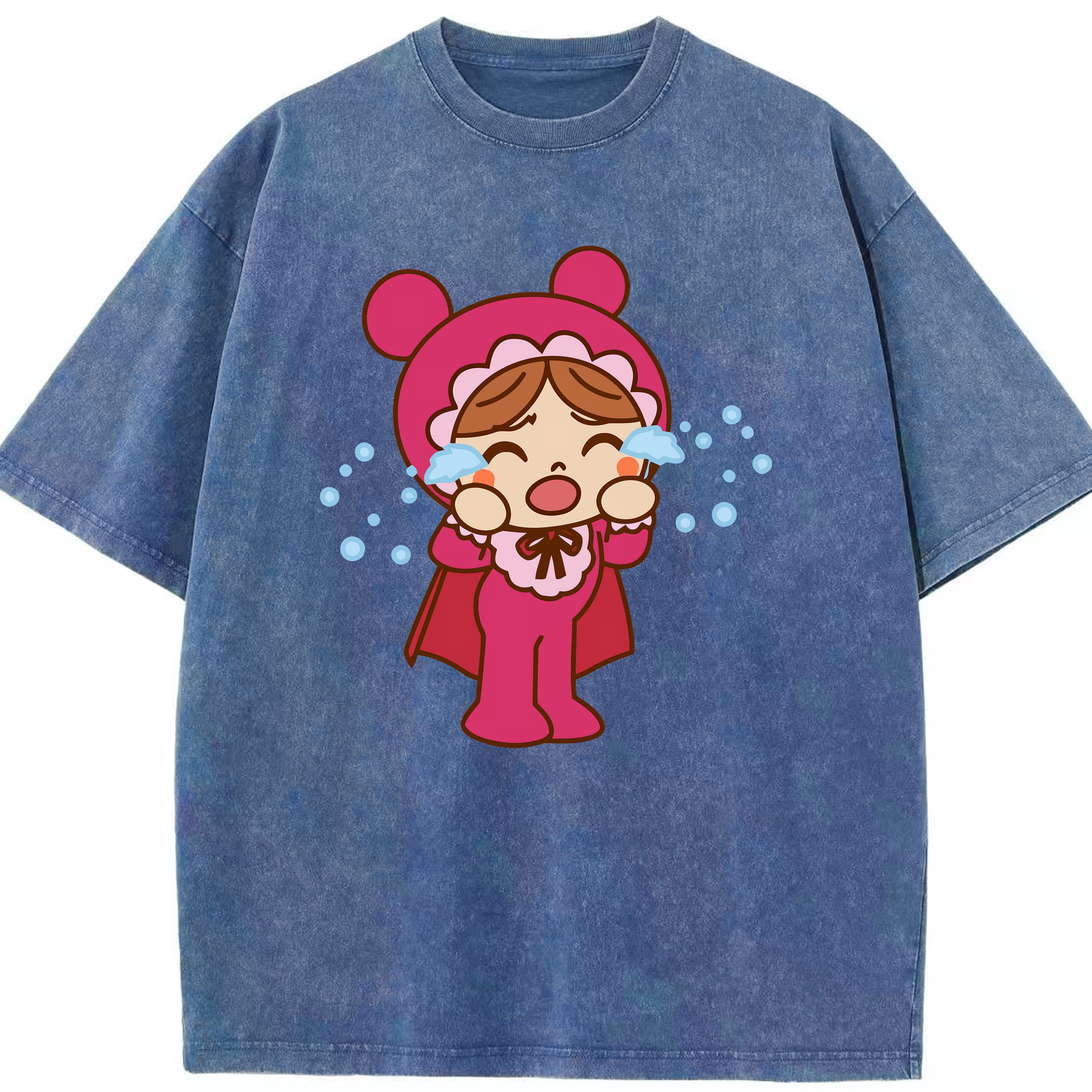 （画像用） アンパンマン Anpanman 綿100% ヴィンテージ風 半袖Tシャツ（フロントプリント）