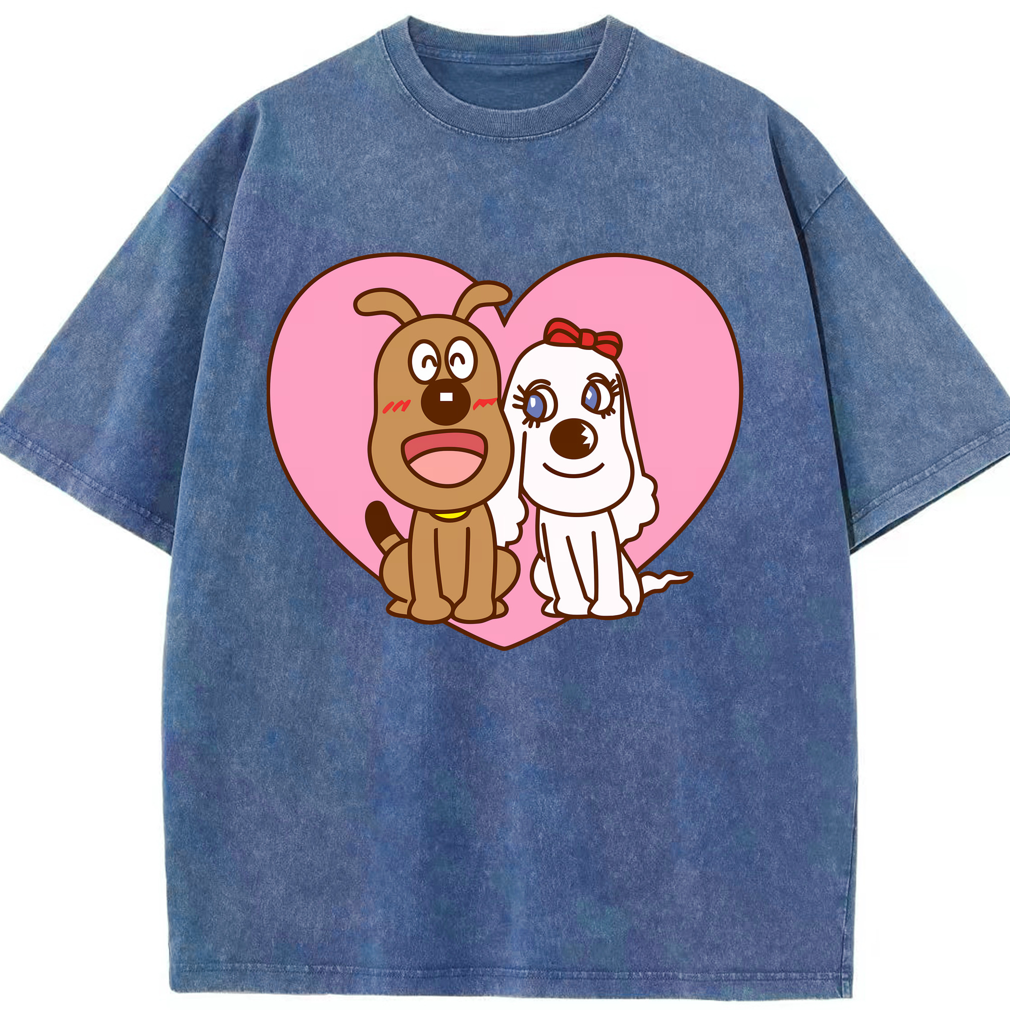 （画像用） アンパンマン Anpanman 綿100% ヴィンテージ風 半袖Tシャツ（フロントプリント）