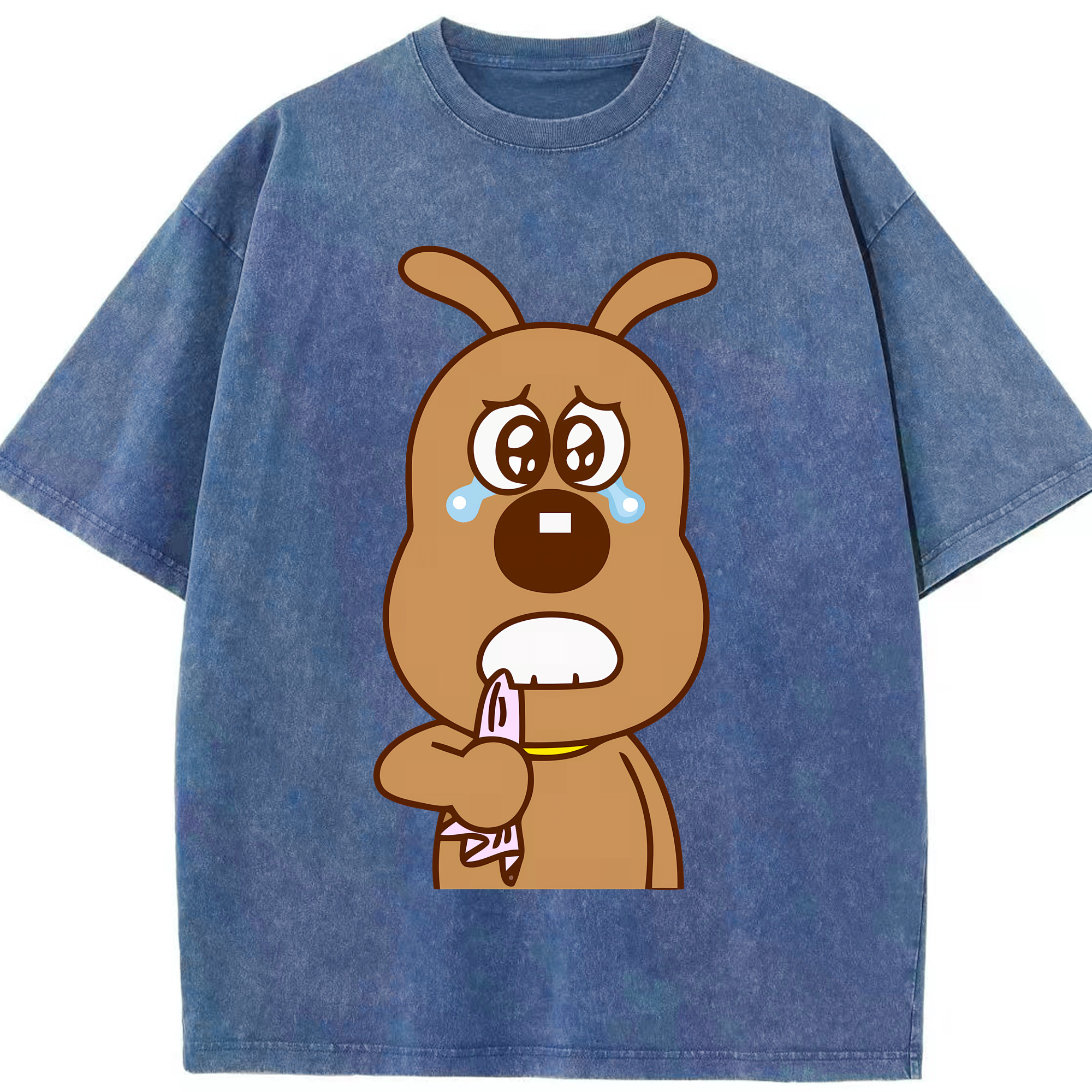（画像用） アンパンマン Anpanman 綿100% ヴィンテージ風 半袖Tシャツ（フロントプリント）