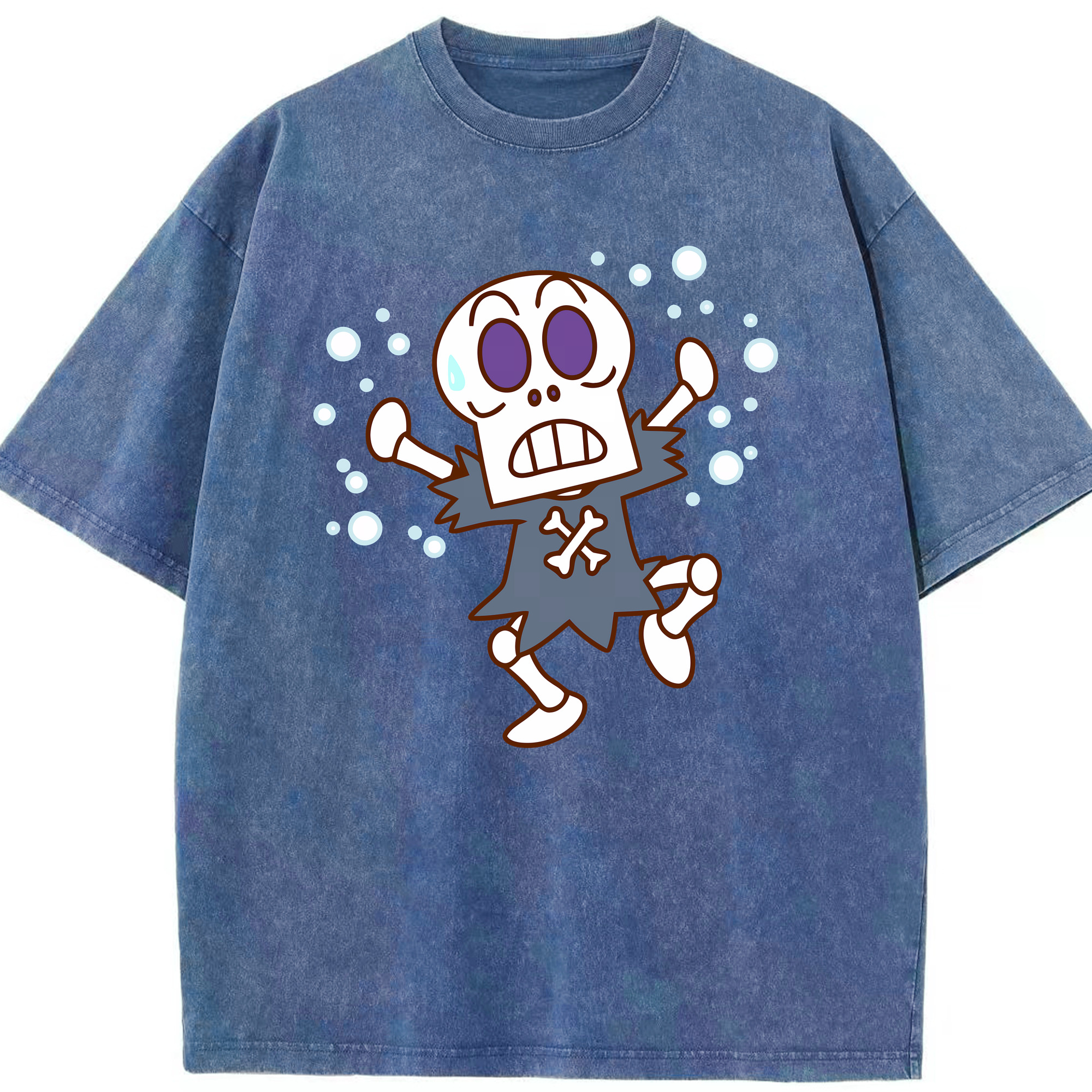 （画像用） アンパンマン Anpanman 綿100% ヴィンテージ風 半袖Tシャツ（フロントプリント）