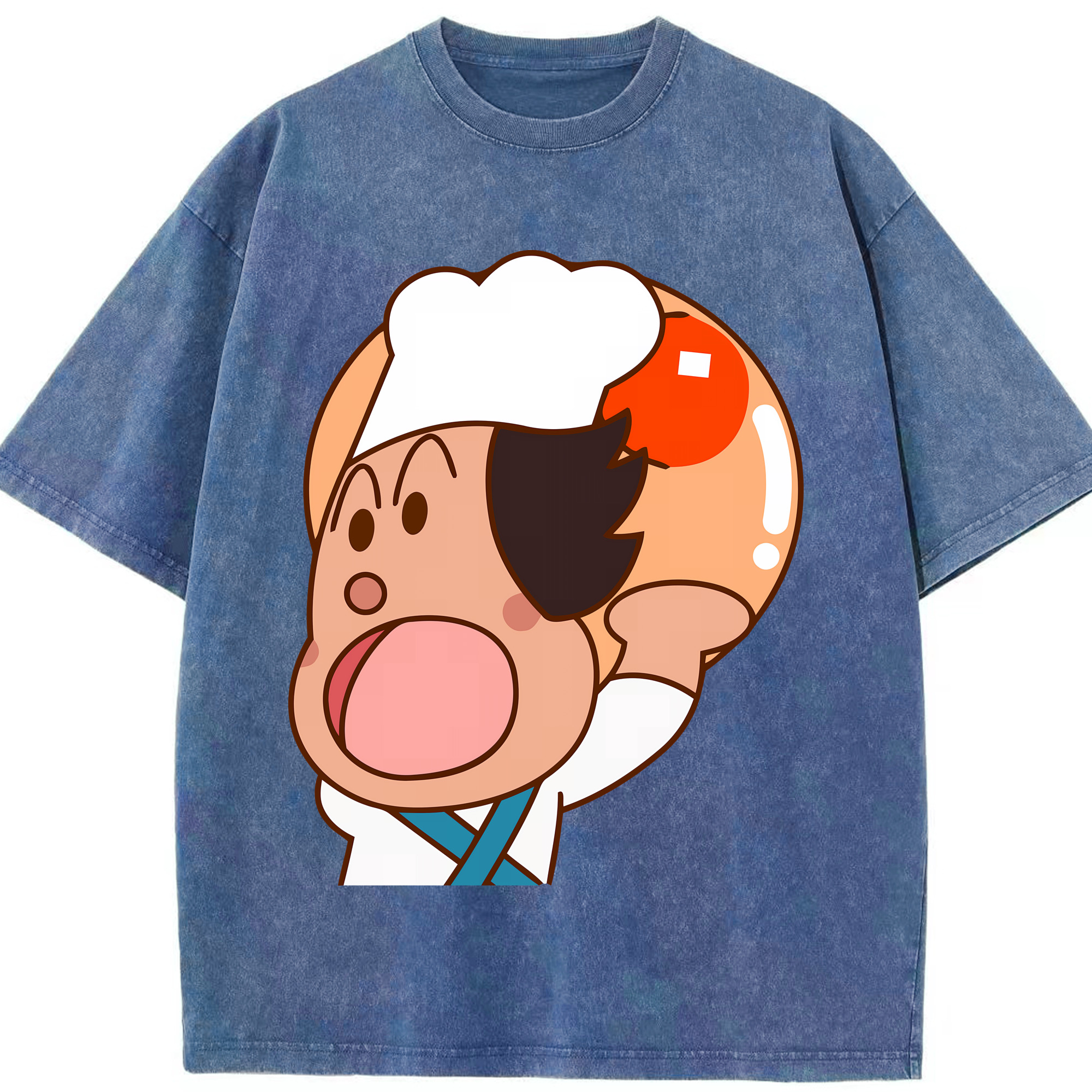 （画像用） アンパンマン Anpanman 綿100% ヴィンテージ風 半袖Tシャツ（フロントプリント）