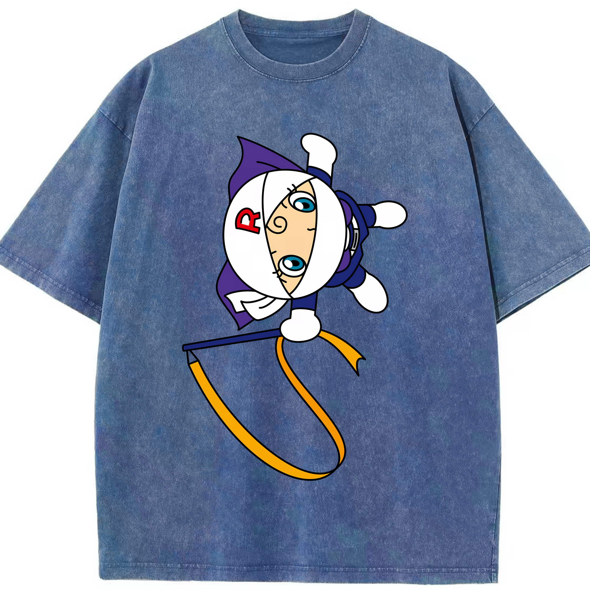 （画像用） アンパンマン Anpanman 綿100% ヴィンテージ風 半袖Tシャツ（フロントプリント）
