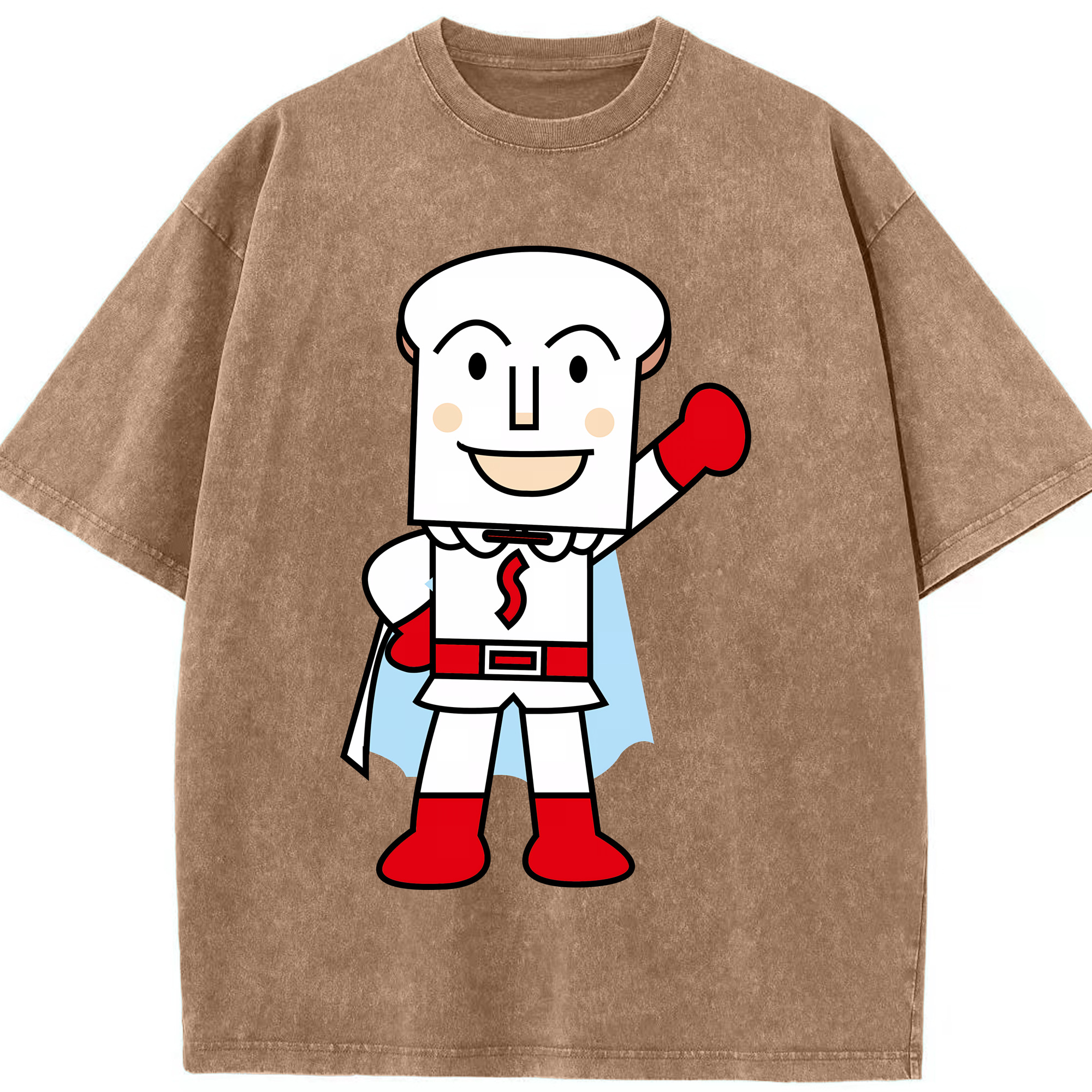 （画像用） アンパンマン Anpanman 綿100% ヴィンテージ風 半袖Tシャツ（フロントプリント）