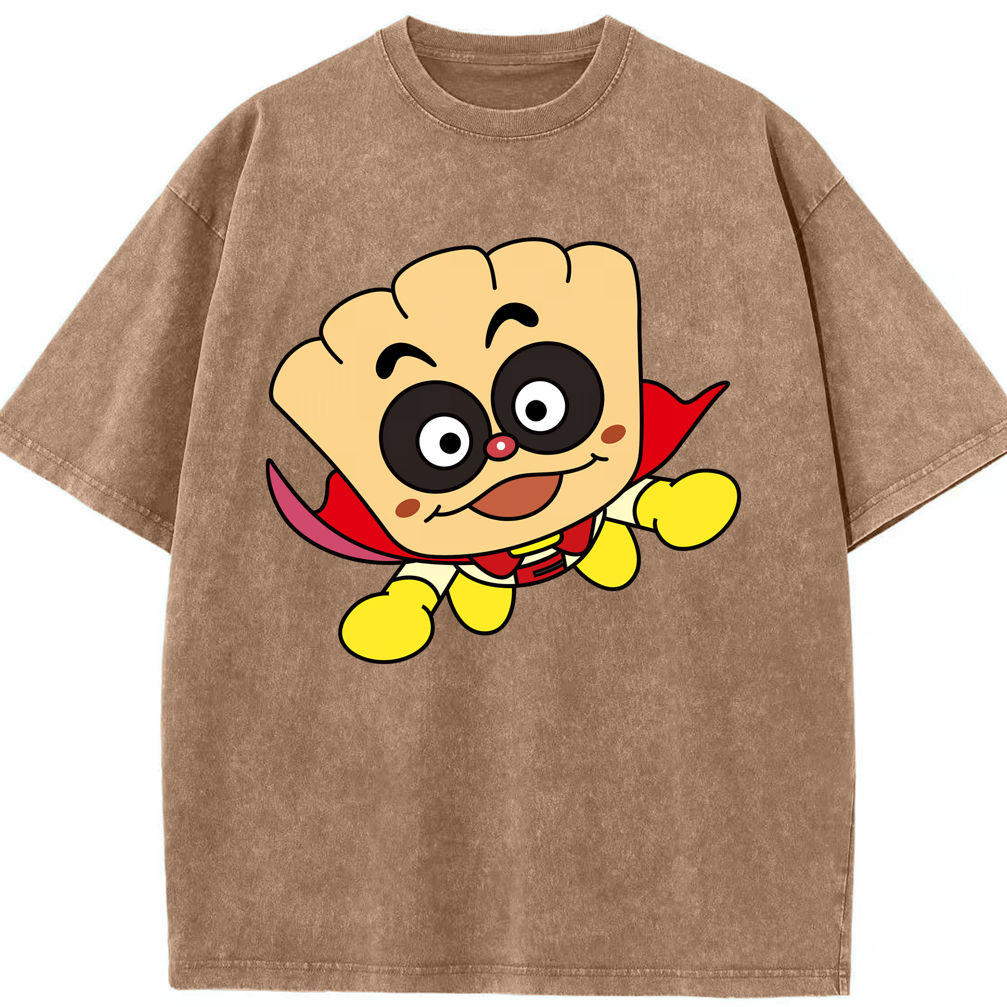 （画像用） アンパンマン Anpanman 綿100% ヴィンテージ風 半袖Tシャツ（フロントプリント）