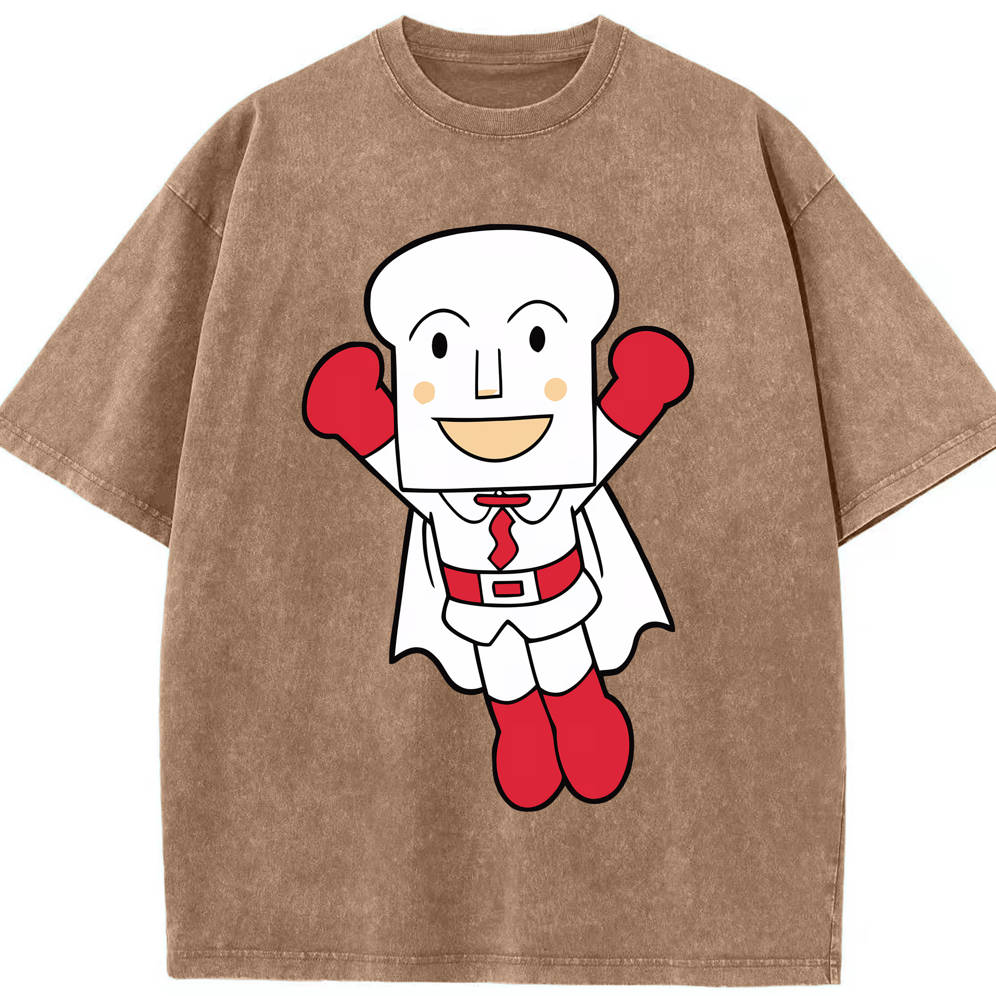 （画像用） アンパンマン Anpanman 綿100% ヴィンテージ風 半袖Tシャツ（フロントプリント）