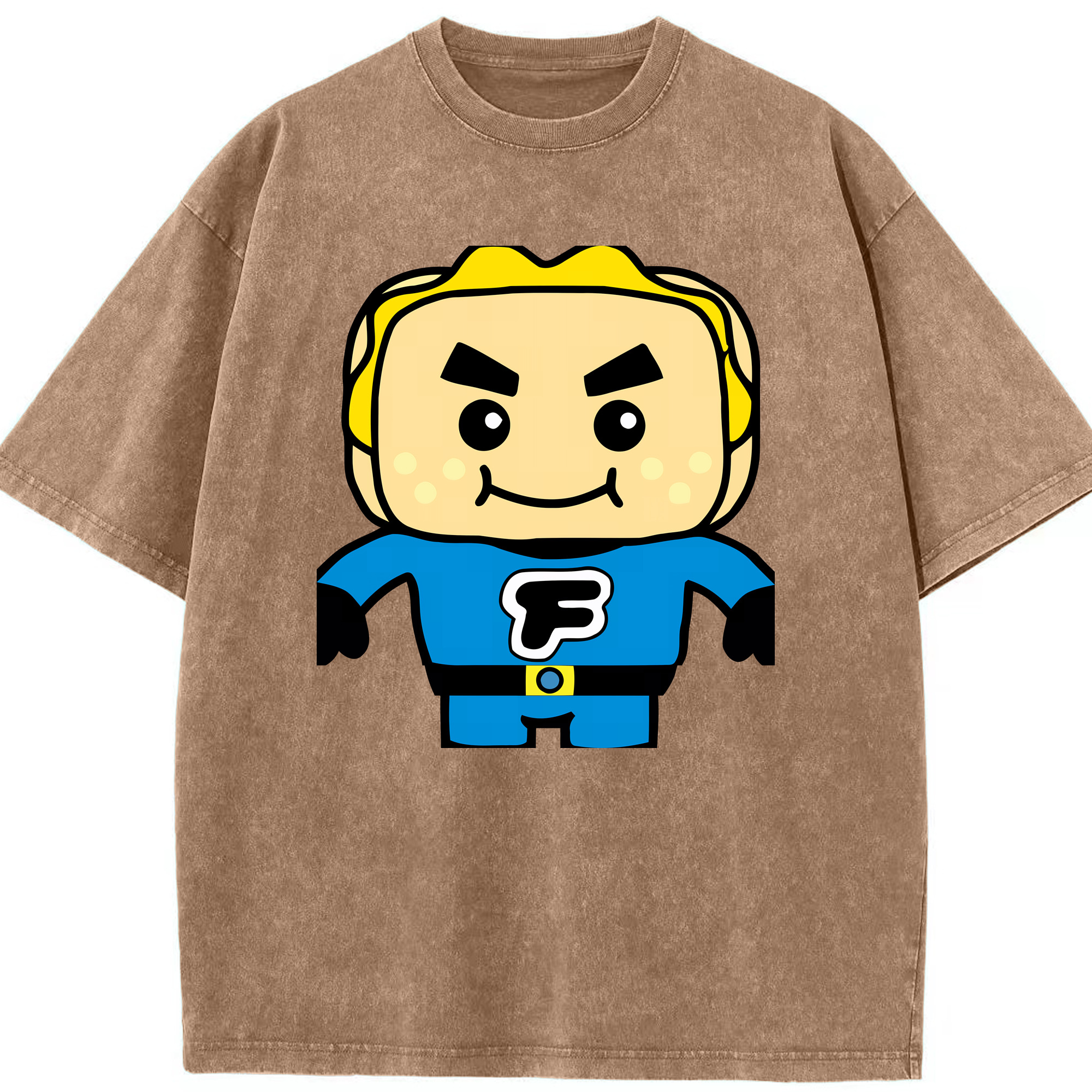 （画像用） アンパンマン Anpanman 綿100% ヴィンテージ風 半袖Tシャツ（フロントプリント）
