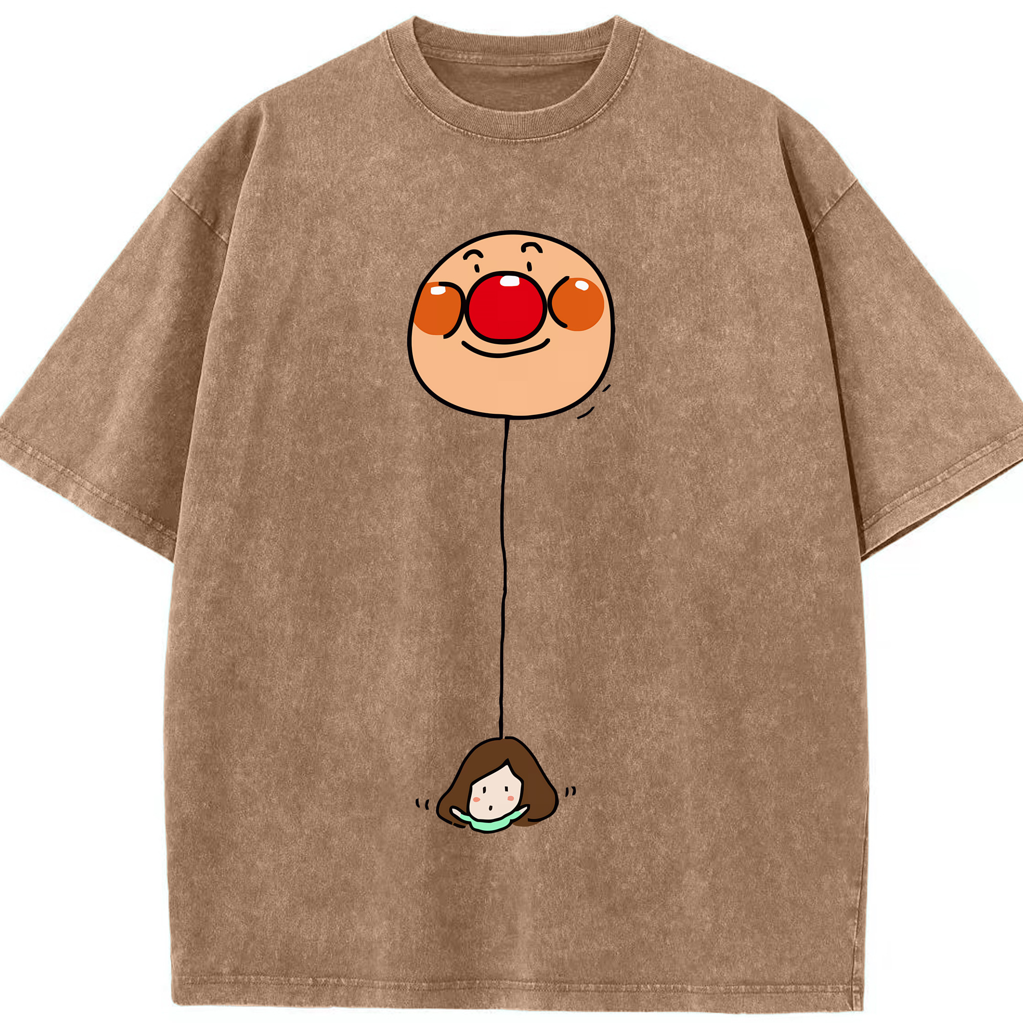 （画像用） アンパンマン Anpanman 綿100% ヴィンテージ風 半袖Tシャツ（フロントプリント）
