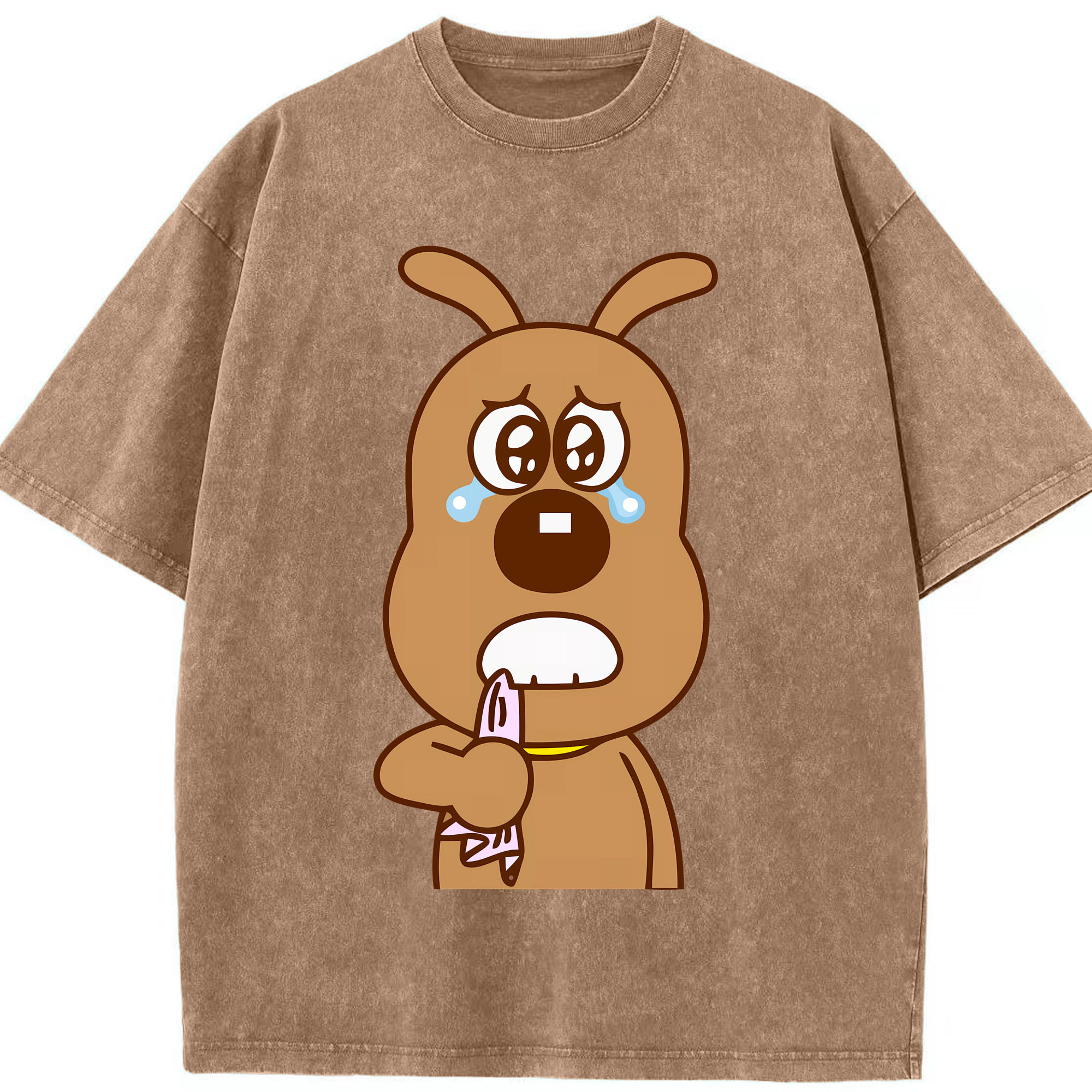（画像用） アンパンマン Anpanman 綿100% ヴィンテージ風 半袖Tシャツ（フロントプリント）