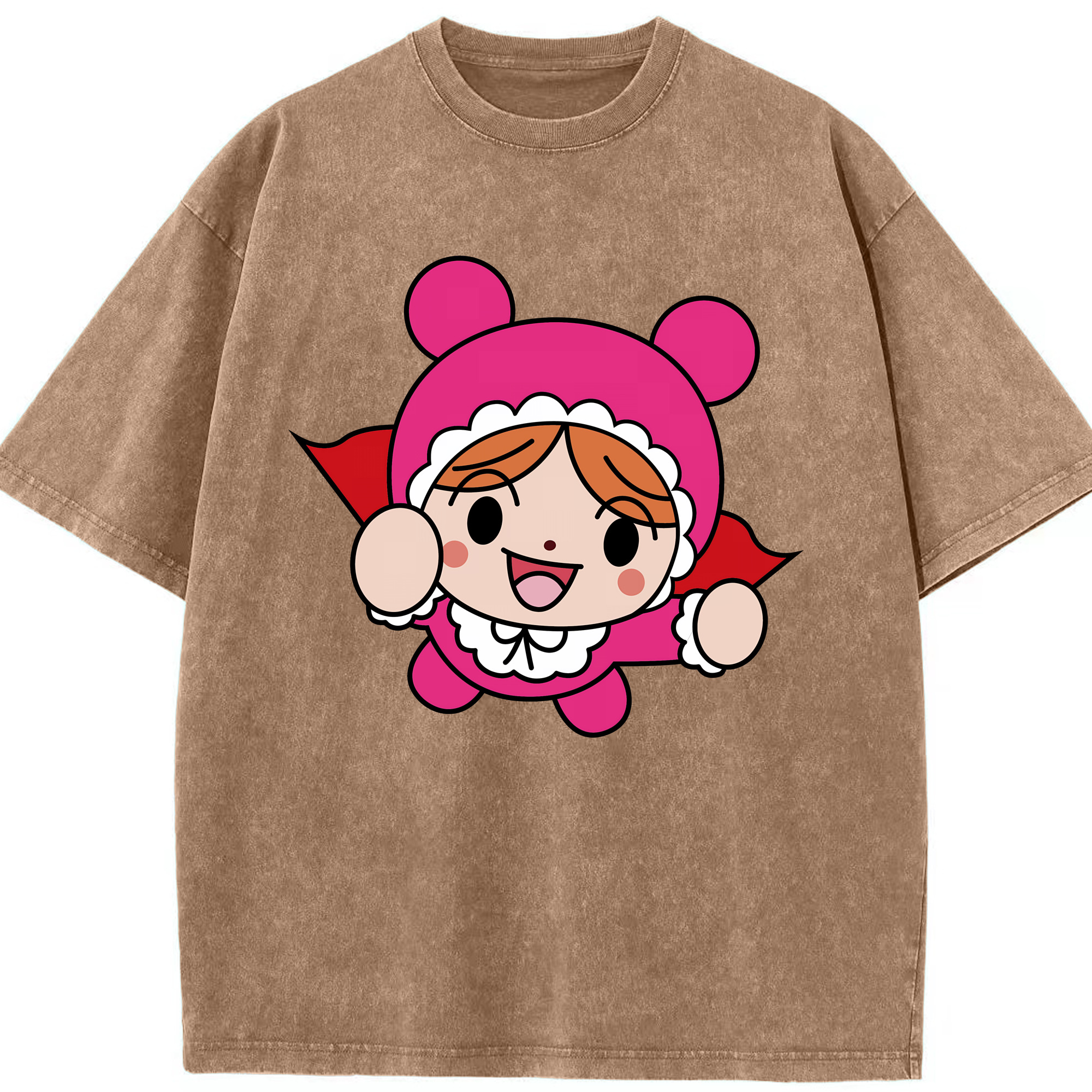 （画像用） アンパンマン Anpanman 綿100% ヴィンテージ風 半袖Tシャツ（フロントプリント）