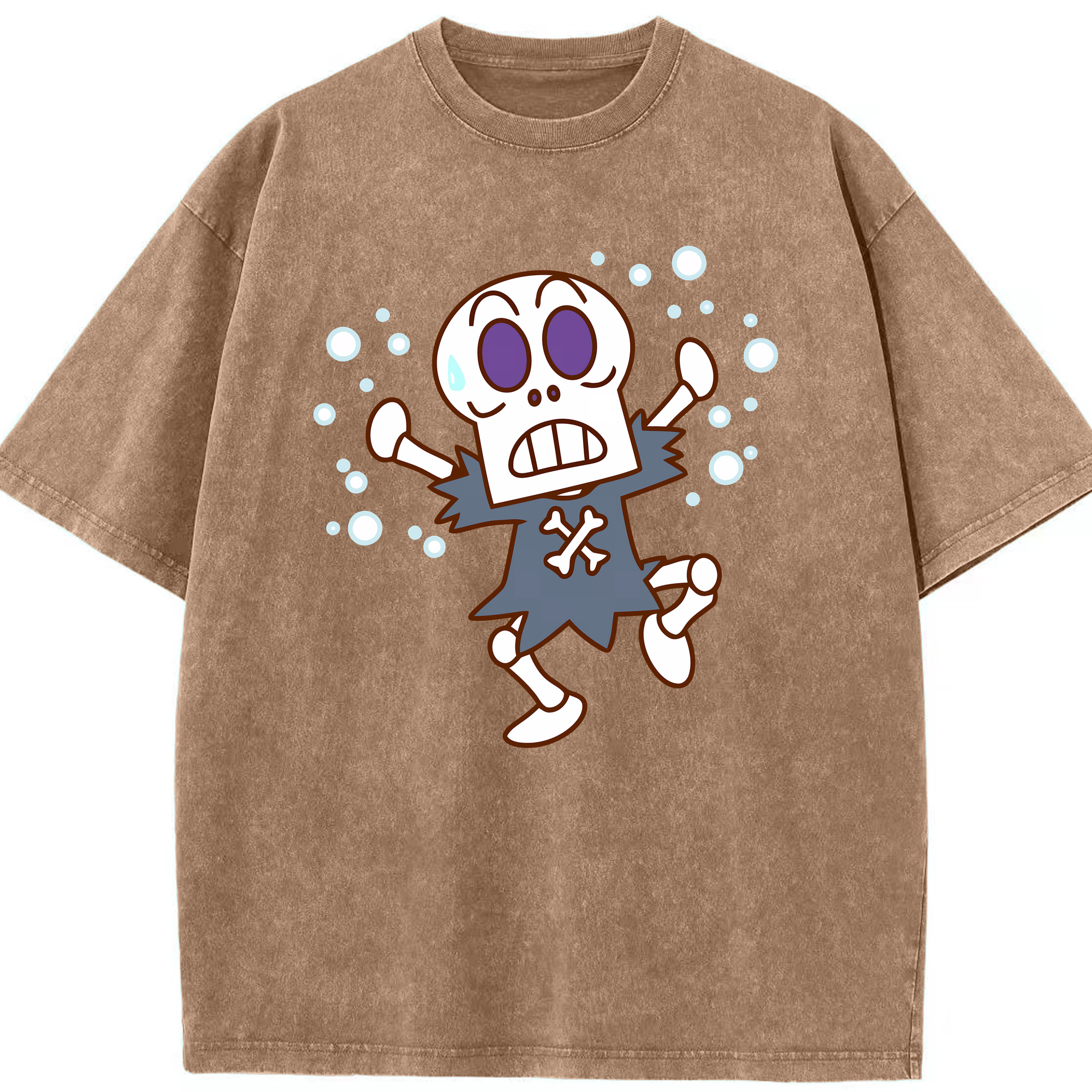 （画像用） アンパンマン Anpanman 綿100% ヴィンテージ風 半袖Tシャツ（フロントプリント）