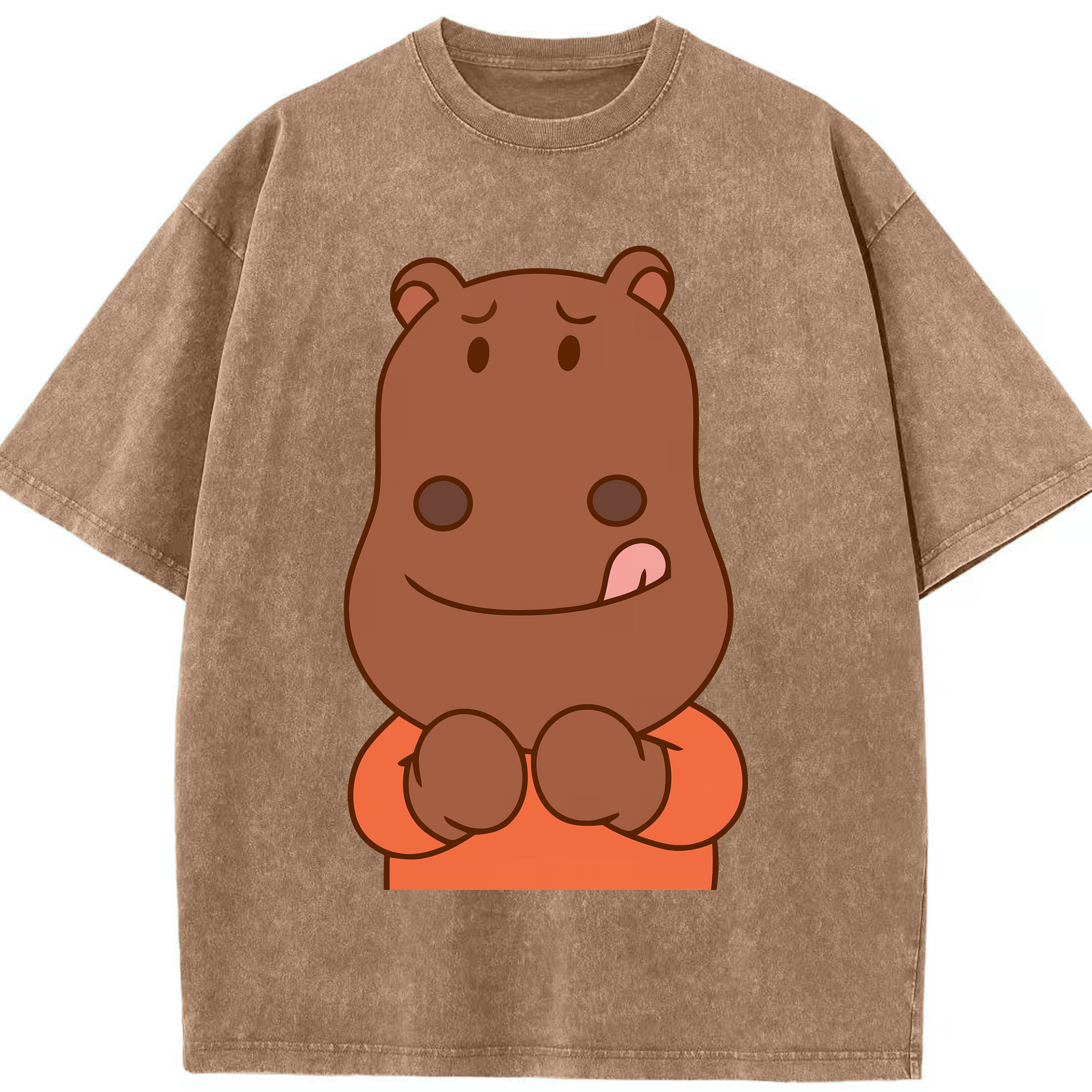 （画像用） アンパンマン Anpanman 綿100% ヴィンテージ風 半袖Tシャツ（フロントプリント）
