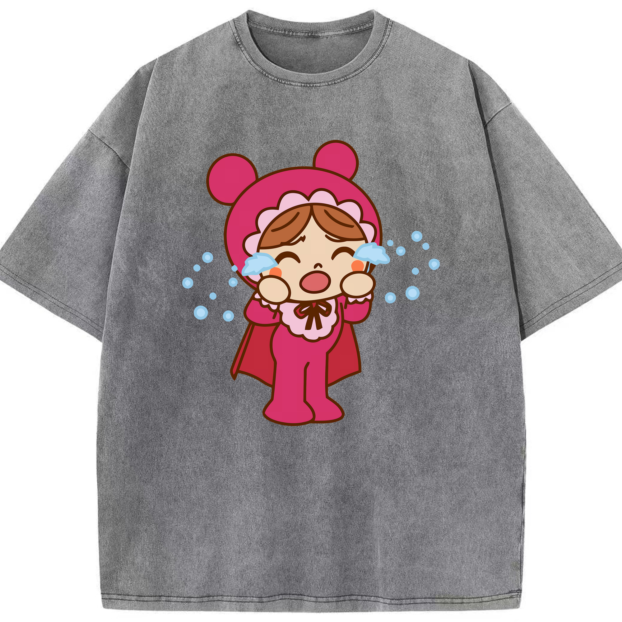 （画像用） アンパンマン Anpanman 綿100% ヴィンテージ風 半袖Tシャツ（フロントプリント）