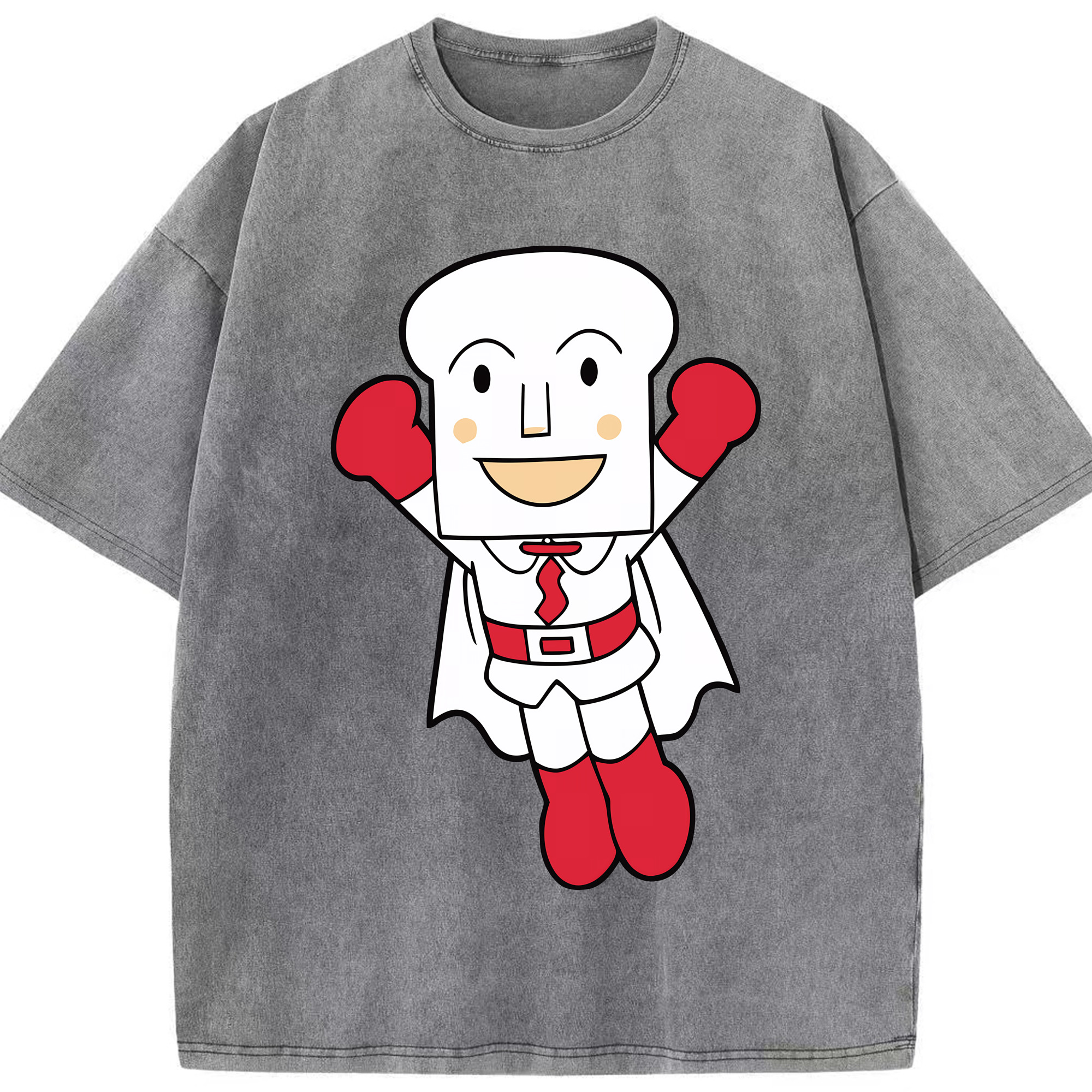 （画像用） アンパンマン Anpanman 綿100% ヴィンテージ風 半袖Tシャツ（フロントプリント）