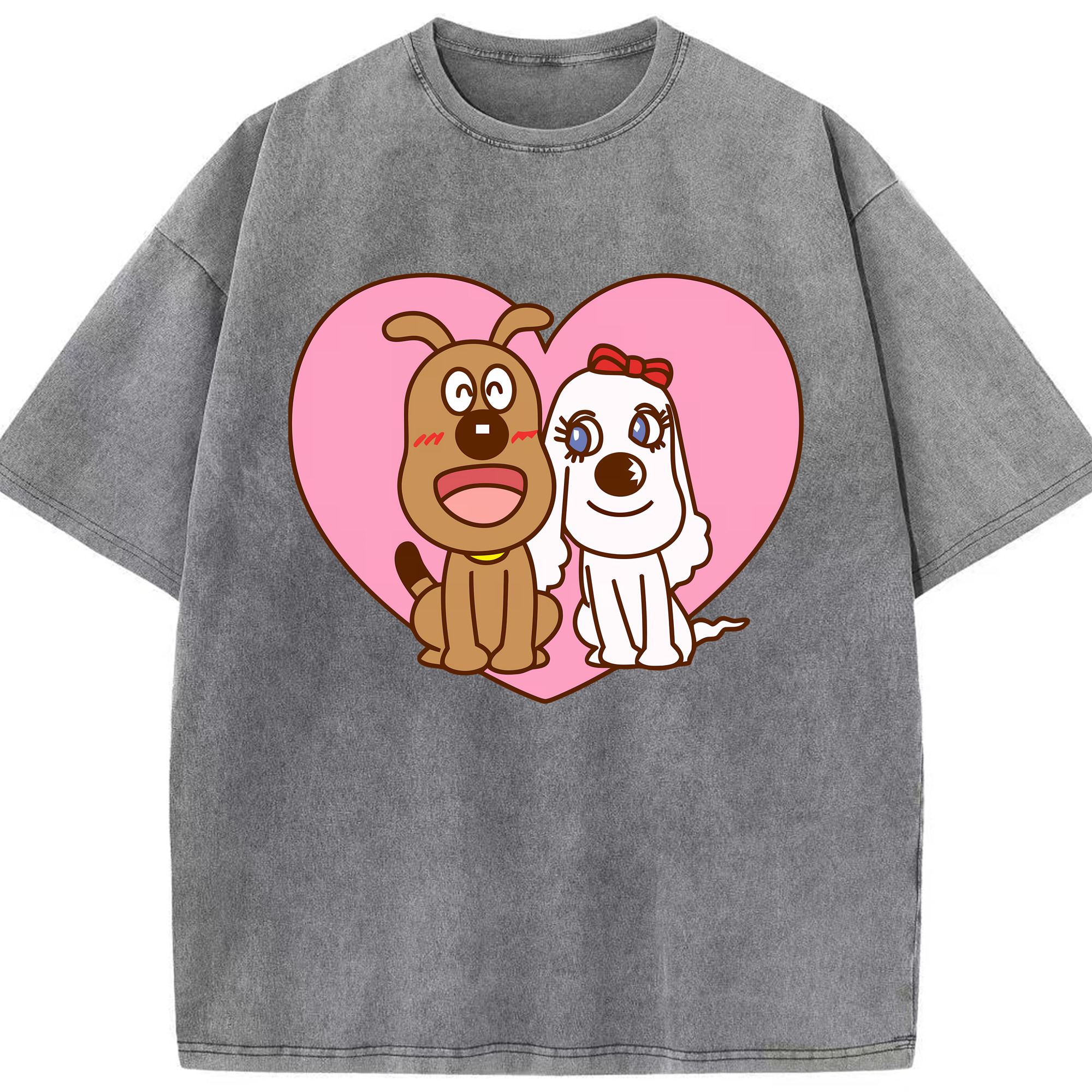 （画像用） アンパンマン Anpanman 綿100% ヴィンテージ風 半袖Tシャツ（フロントプリント）