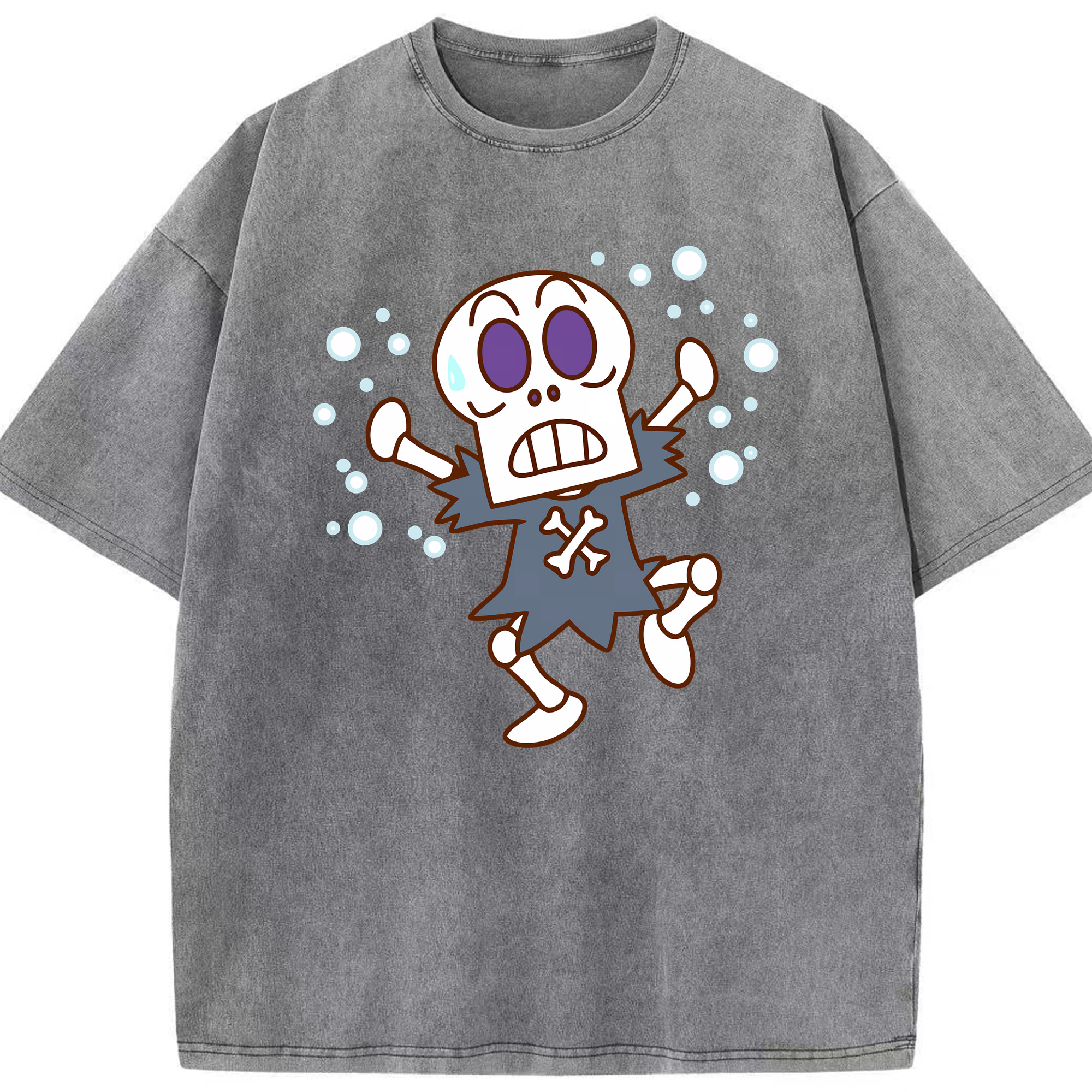 （画像用） アンパンマン Anpanman 綿100% ヴィンテージ風 半袖Tシャツ（フロントプリント）