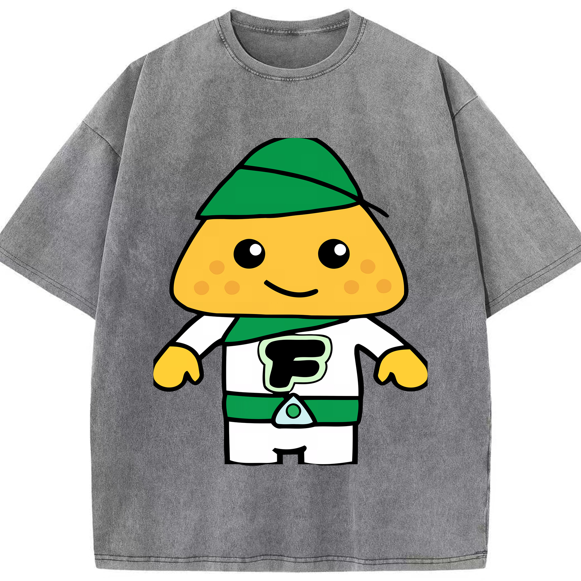 （画像用） アンパンマン Anpanman 綿100% ヴィンテージ風 半袖Tシャツ（フロントプリント）