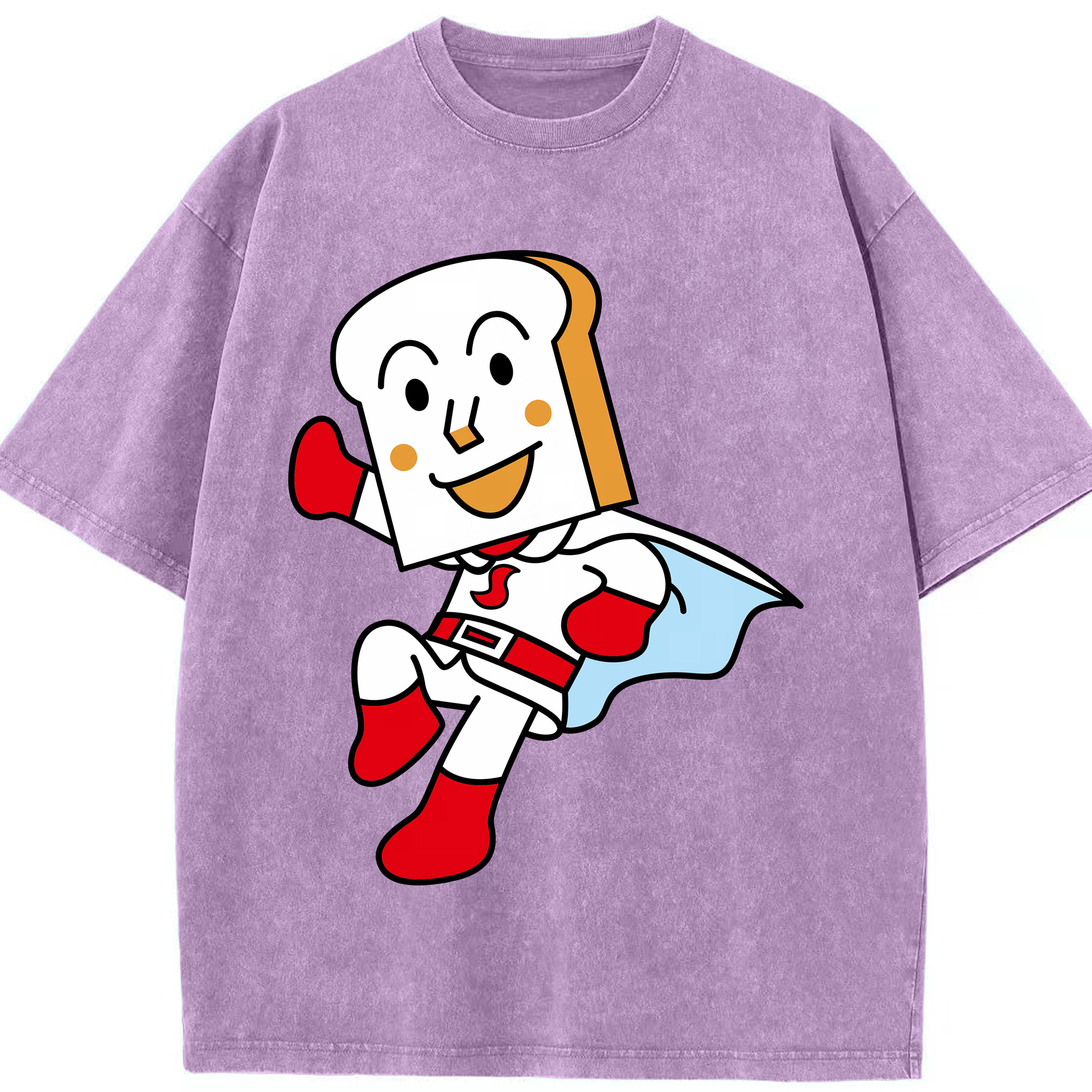（画像用） アンパンマン Anpanman 綿100% ヴィンテージ風 半袖Tシャツ（フロントプリント）