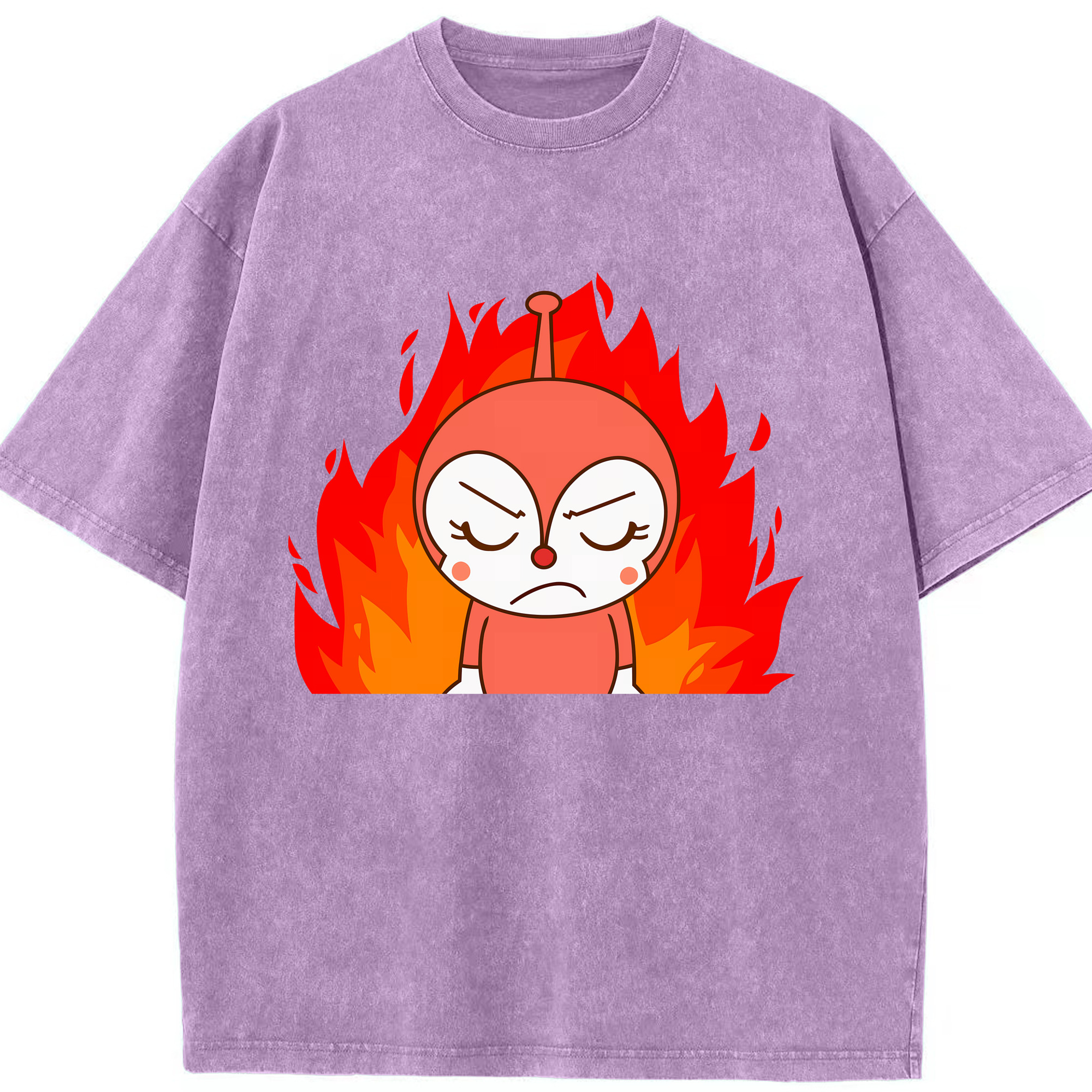 （画像用） アンパンマン Anpanman 綿100% ヴィンテージ風 半袖Tシャツ（フロントプリント）