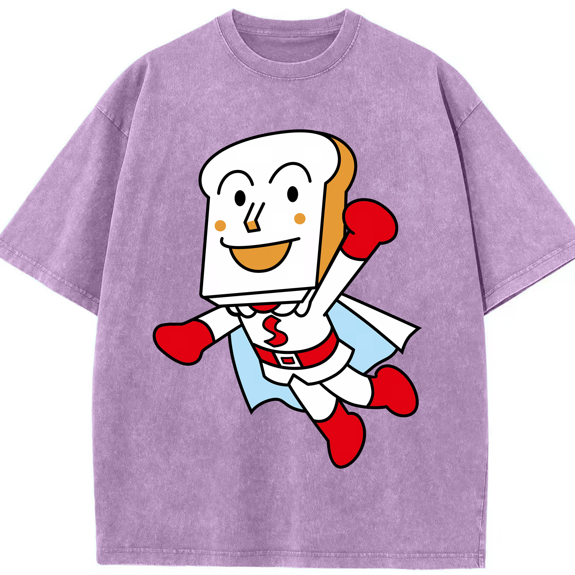 （画像用） アンパンマン Anpanman 綿100% ヴィンテージ風 半袖Tシャツ（フロントプリント）