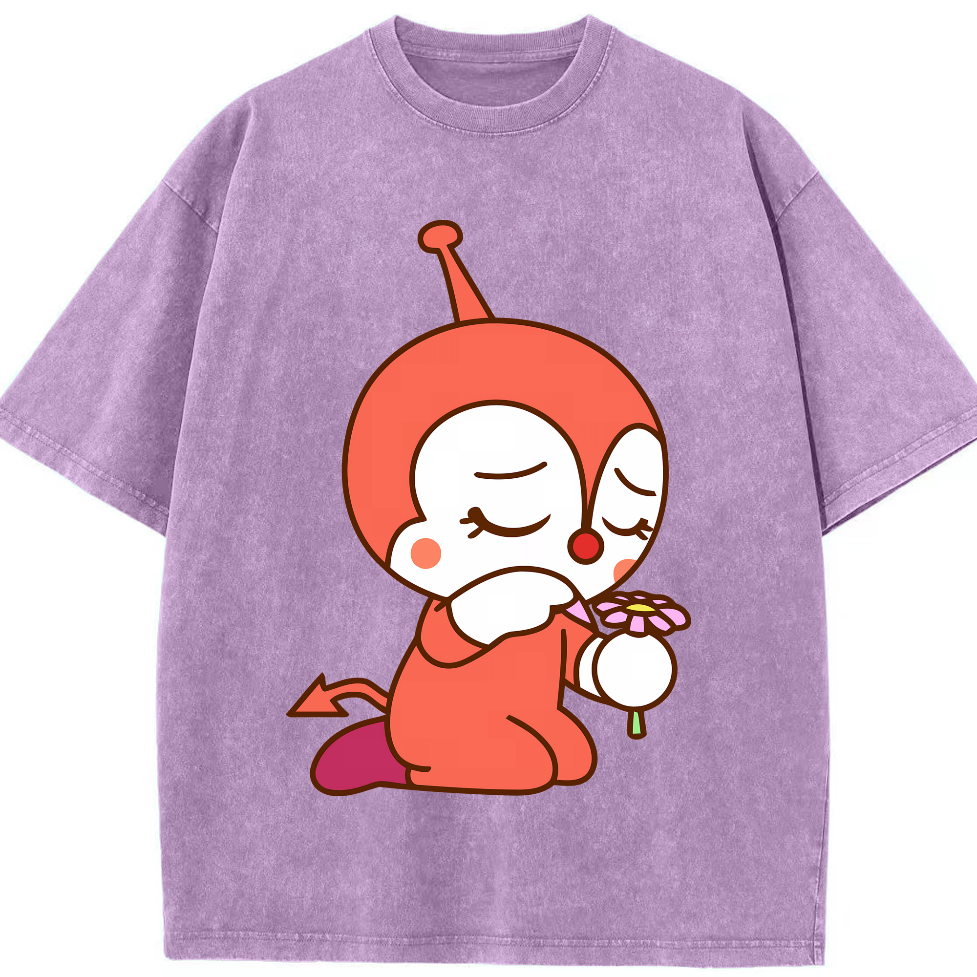 （画像用） アンパンマン Anpanman 綿100% ヴィンテージ風 半袖Tシャツ（フロントプリント）