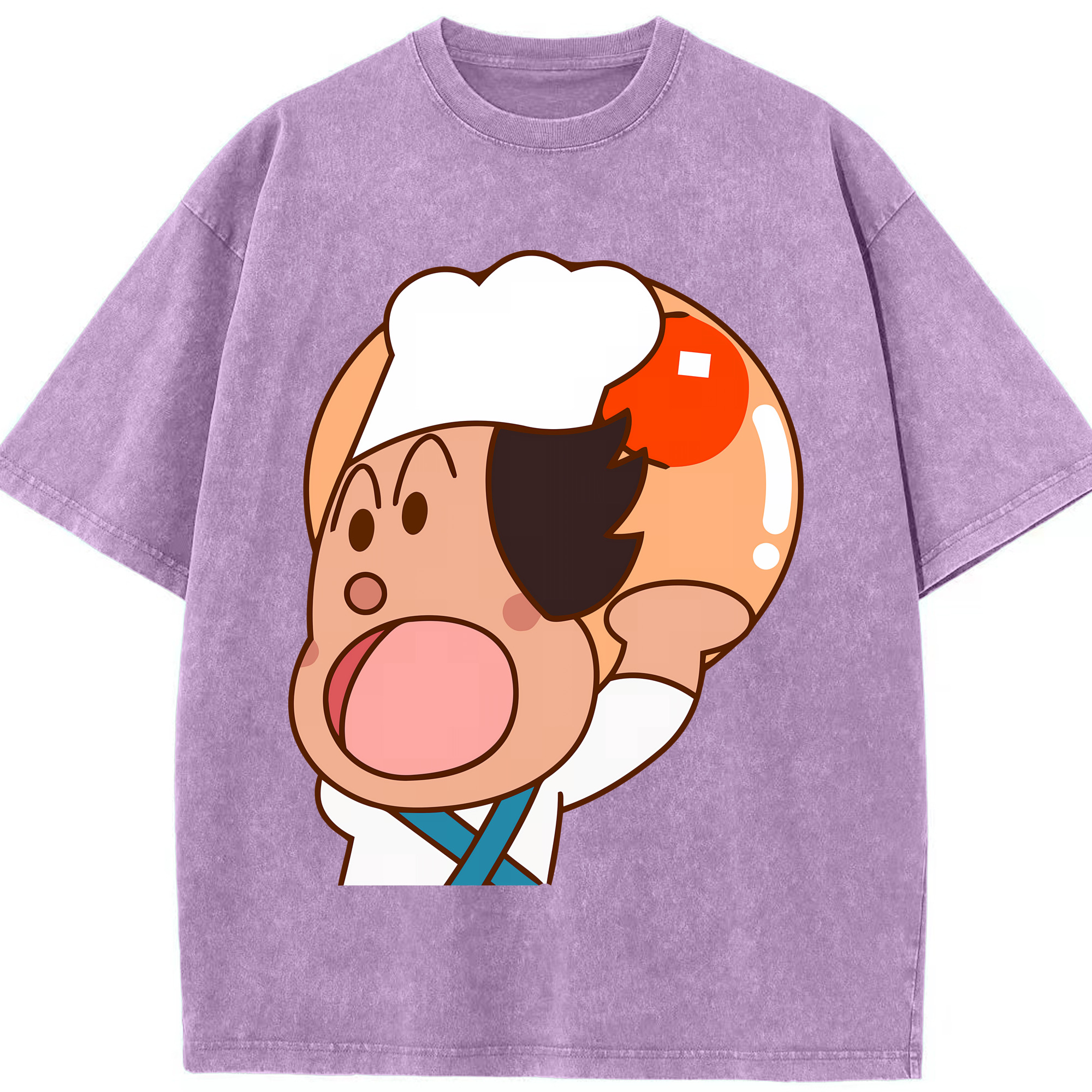 （画像用） アンパンマン Anpanman 綿100% ヴィンテージ風 半袖Tシャツ（フロントプリント）