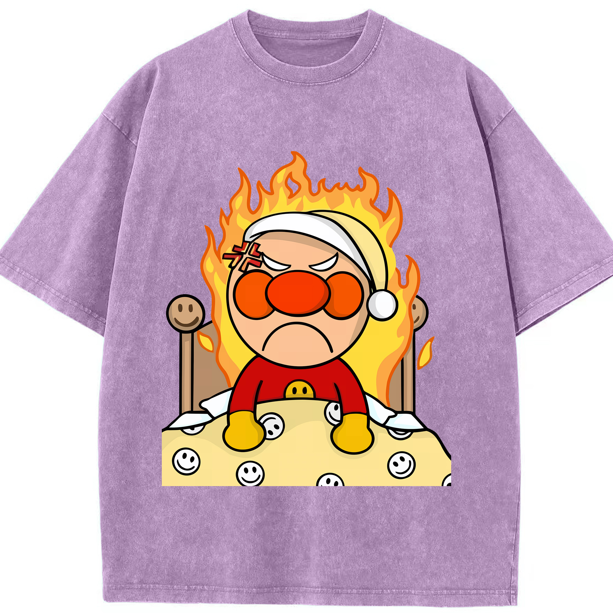 （画像用） アンパンマン Anpanman 綿100% ヴィンテージ風 半袖Tシャツ（フロントプリント）