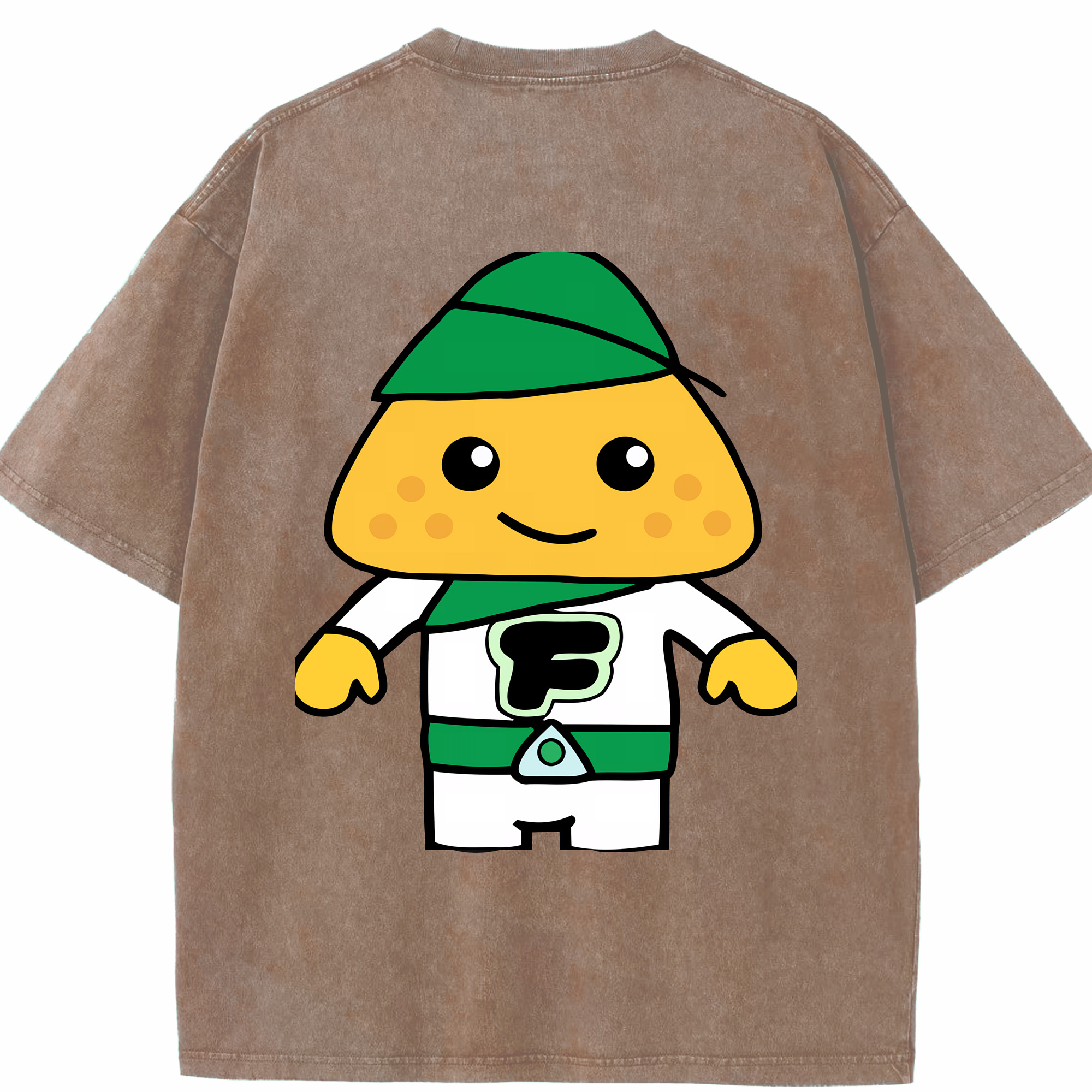 （画像用） アンパンマン Anpanman 綿100% ヴィンテージ風 半袖Tシャツ（背面プリント）