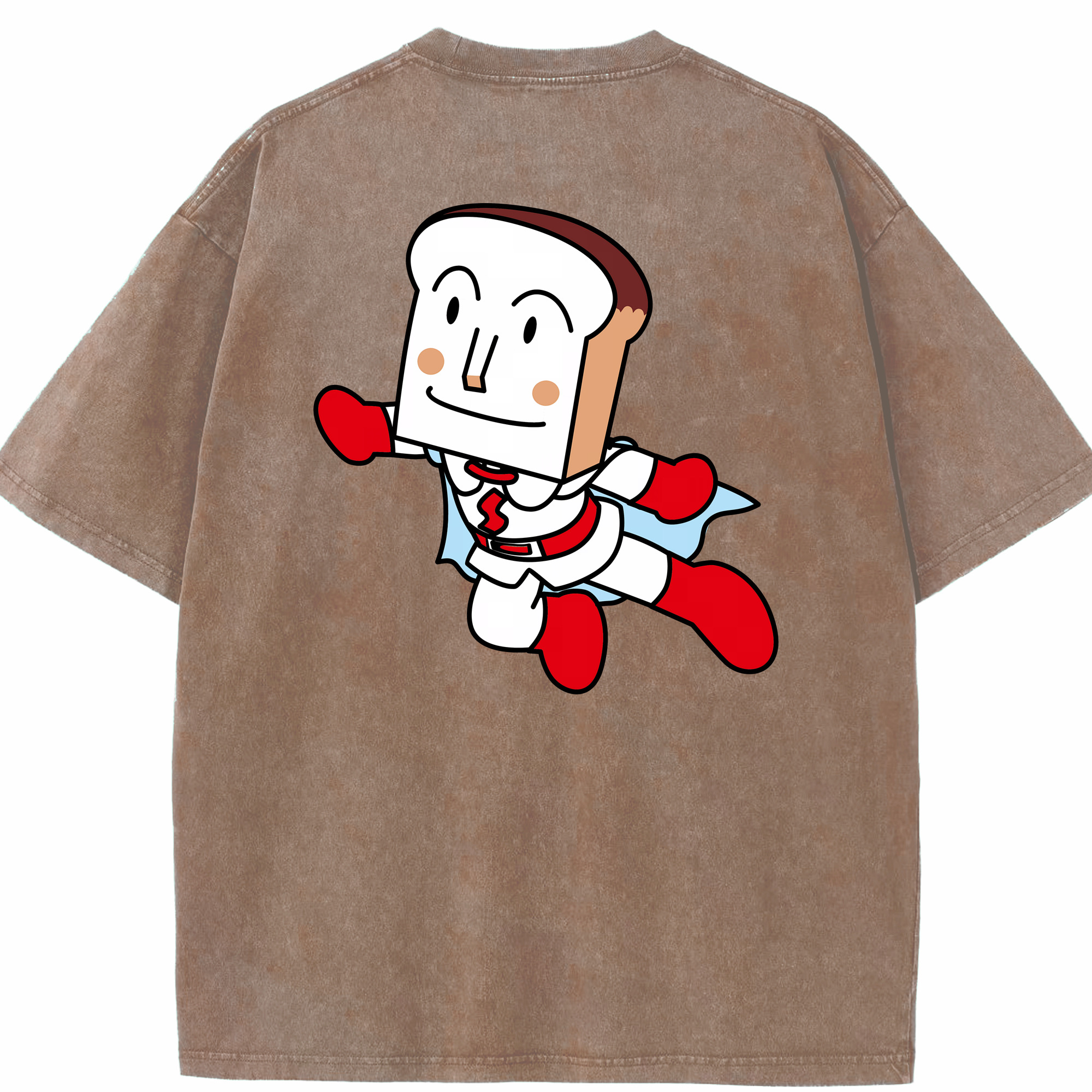 （画像用） アンパンマン Anpanman 綿100% ヴィンテージ風 半袖Tシャツ（背面プリント）