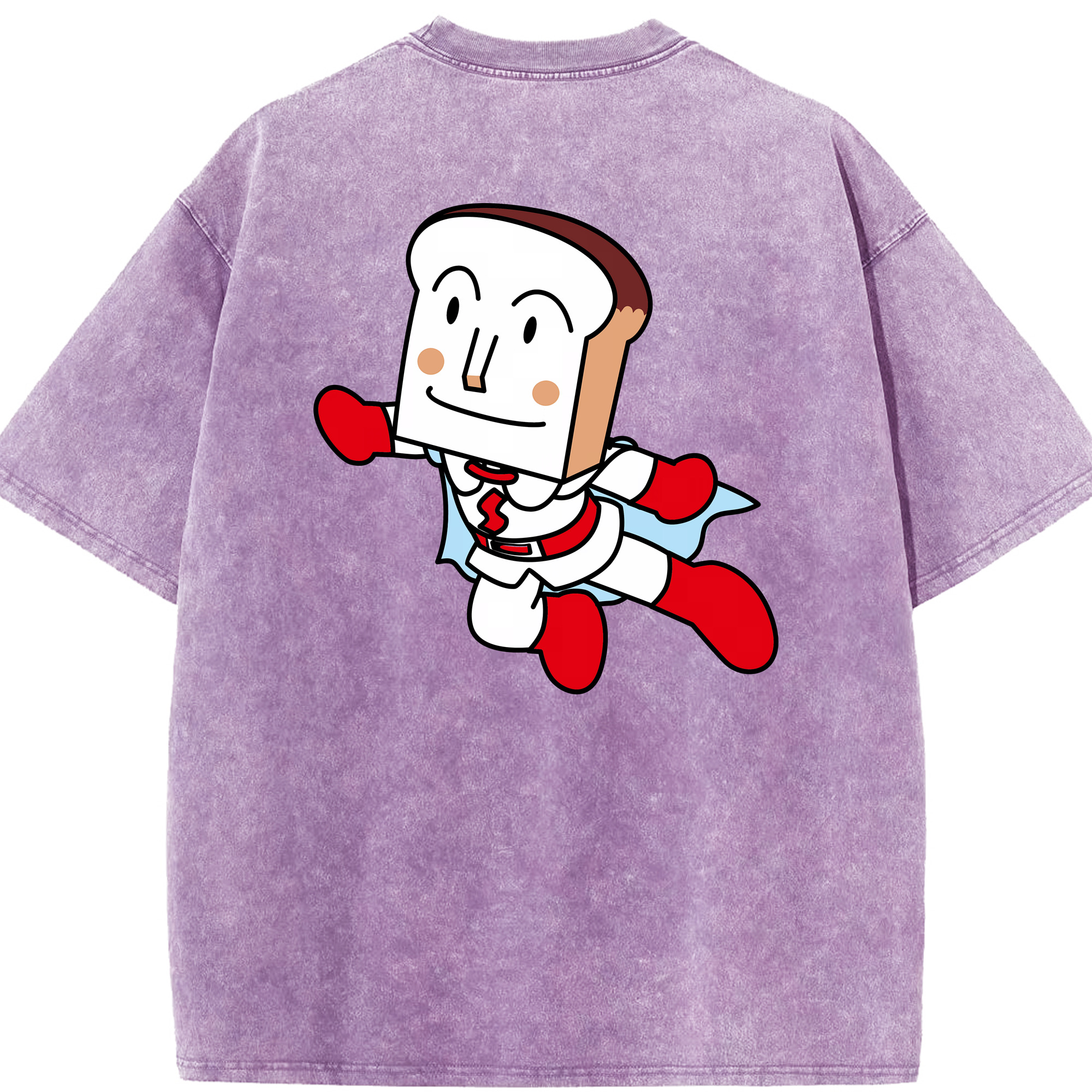 （画像用） アンパンマン Anpanman 綿100% ヴィンテージ風 半袖Tシャツ（背面プリント）
