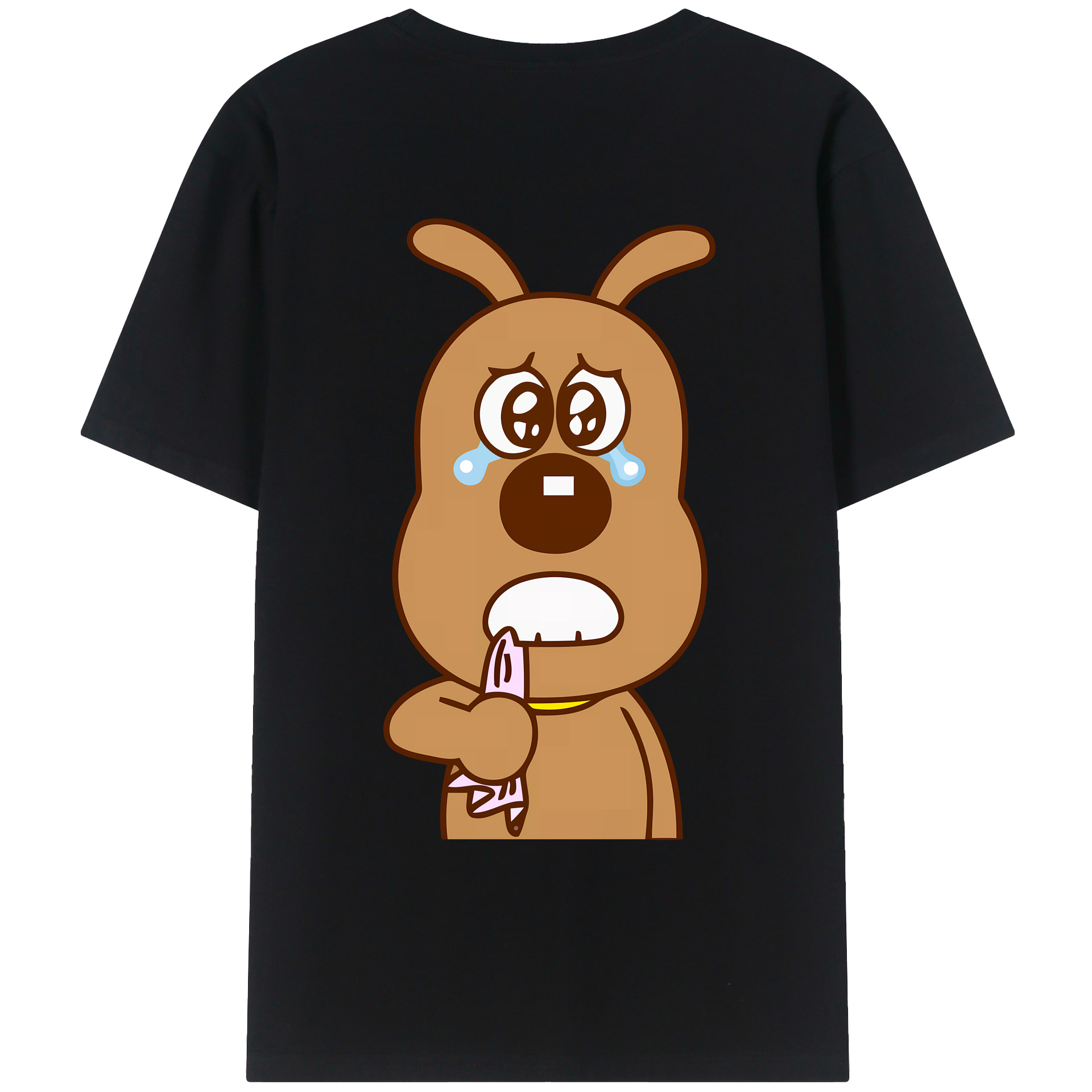 （画像用） アンパンマン Anpanman 綿100％ メンズ半袖Tシャツ（バックプリント） 通気性