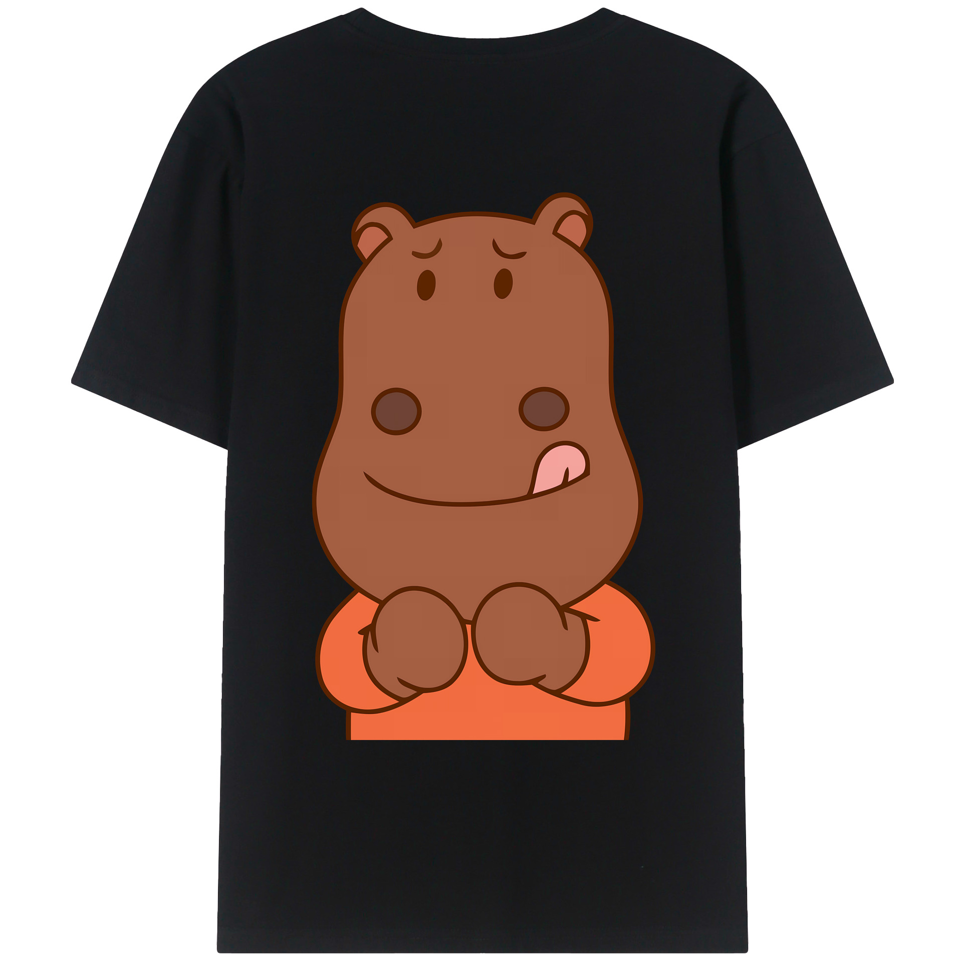 （画像用） アンパンマン Anpanman 綿100％ メンズ半袖Tシャツ（バックプリント） 通気性