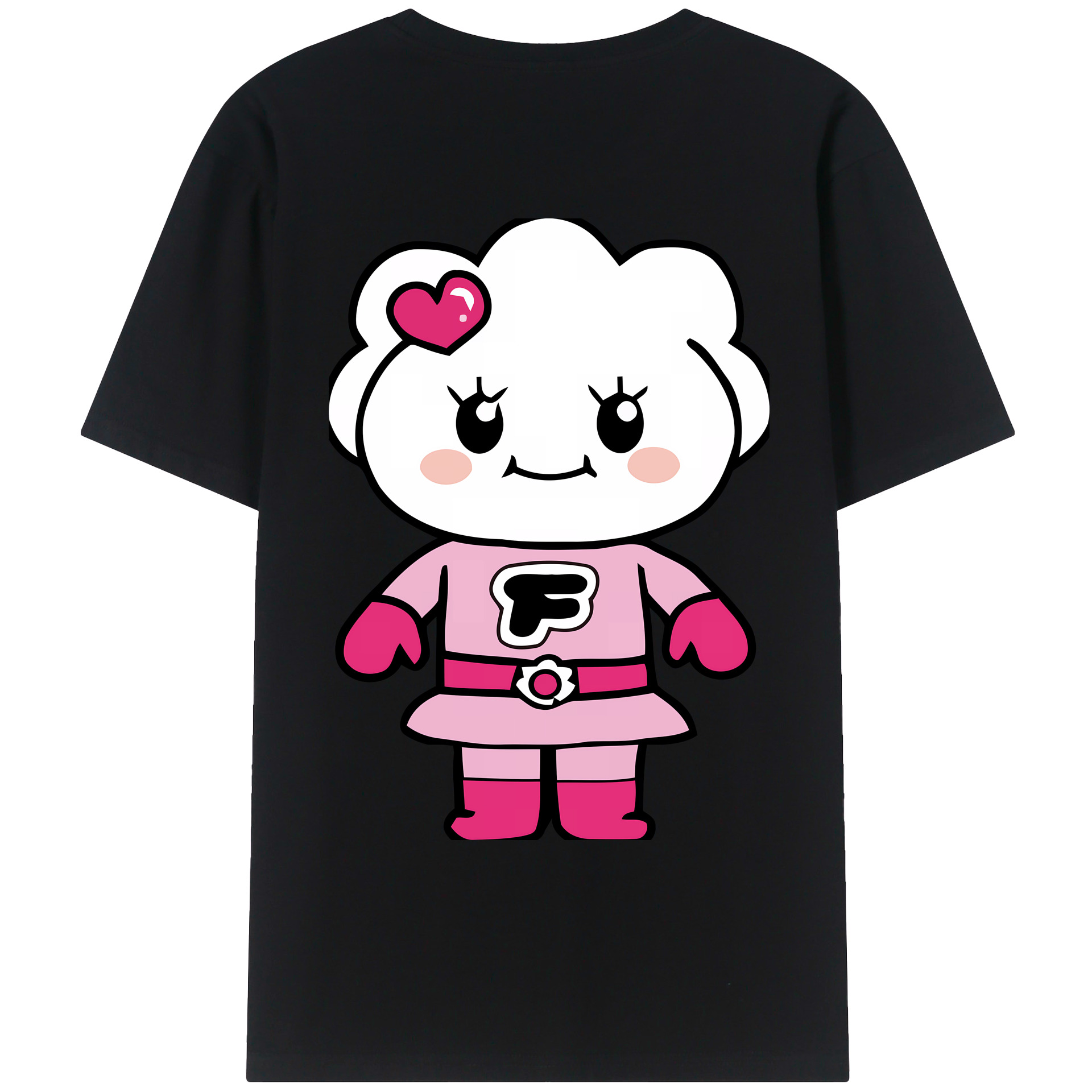 （画像用） アンパンマン Anpanman 綿100％ メンズ半袖Tシャツ（バックプリント） 通気性