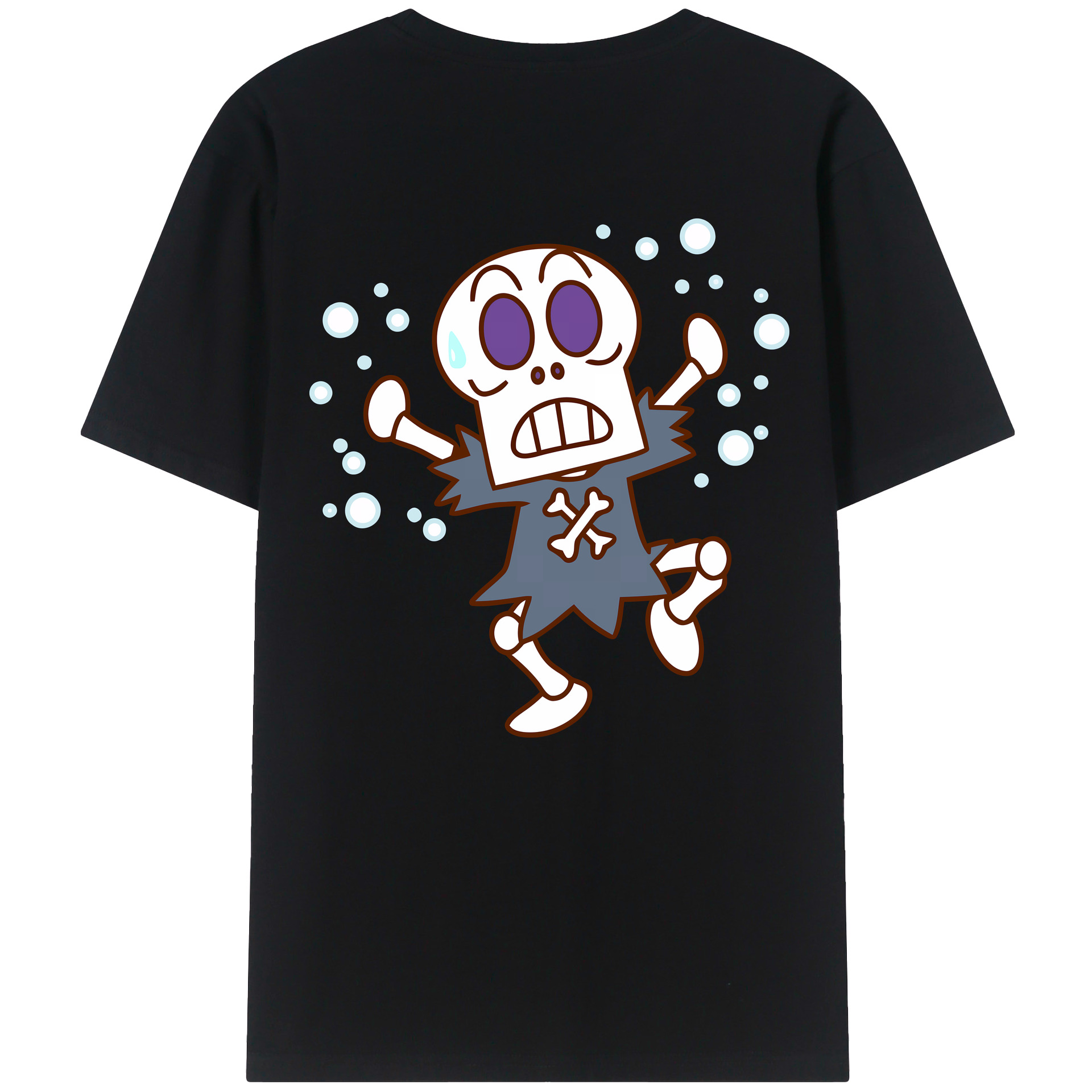 （画像用） アンパンマン Anpanman 綿100％ メンズ半袖Tシャツ（バックプリント） 通気性