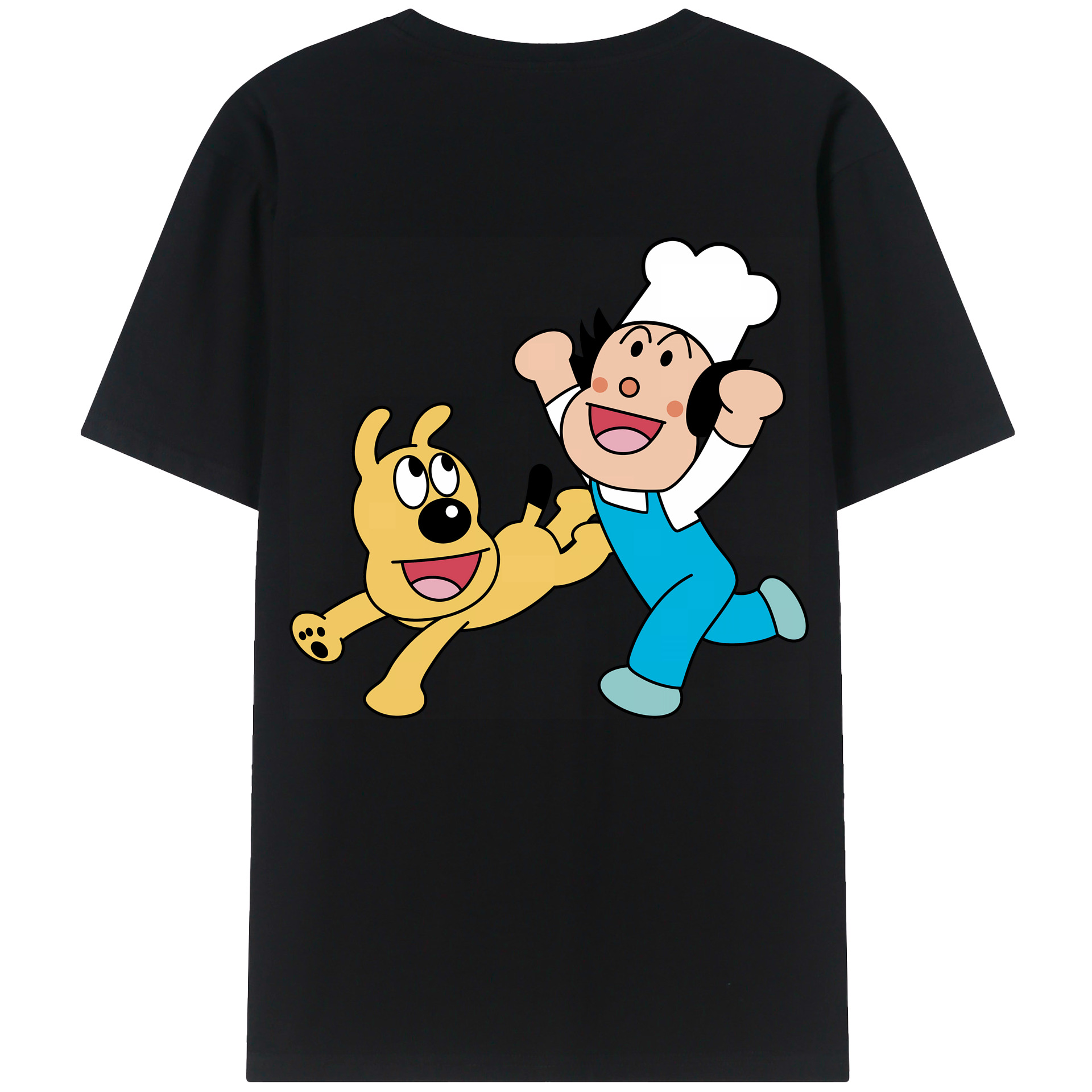 （画像用） アンパンマン Anpanman 綿100％ メンズ半袖Tシャツ（バックプリント） 通気性