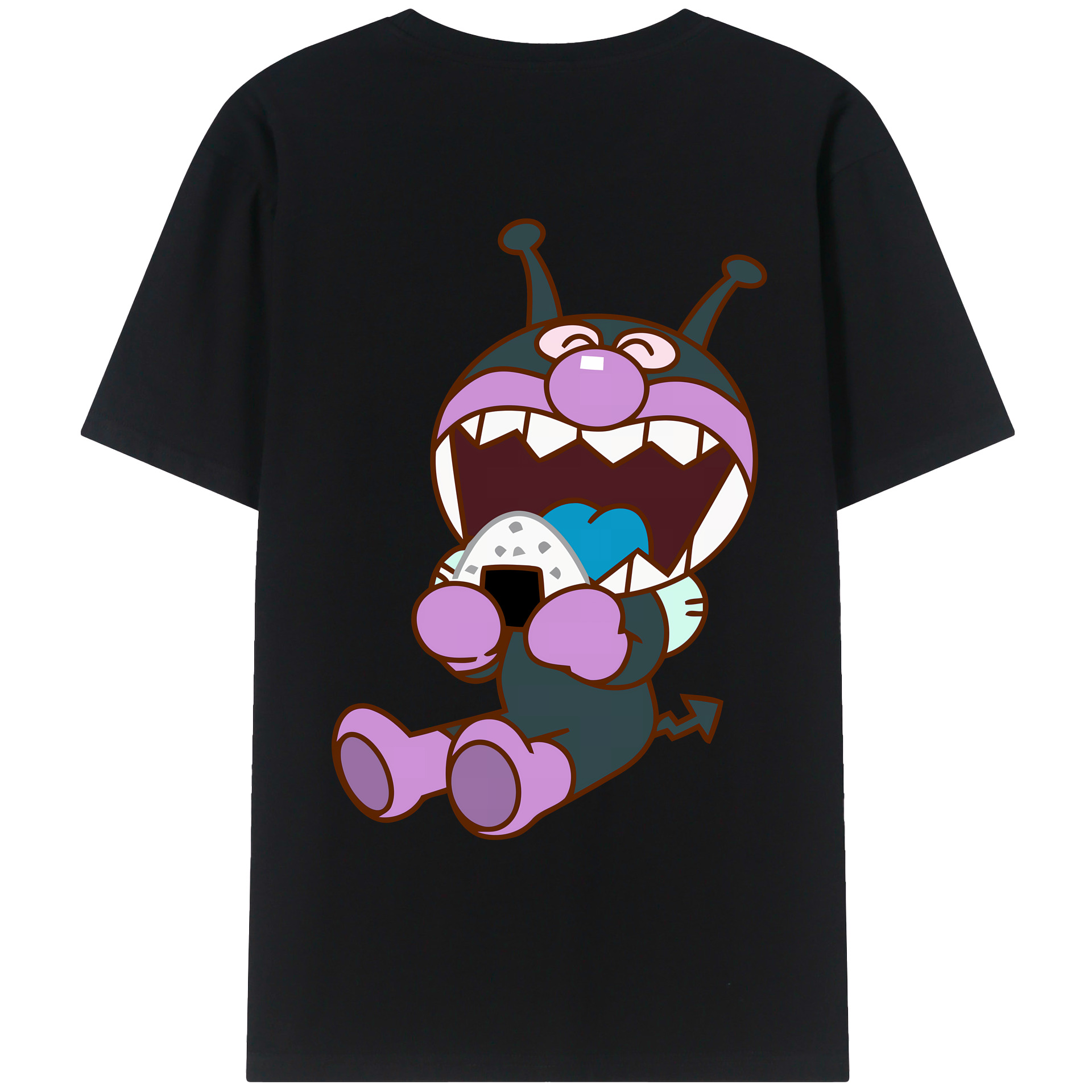 （画像用） アンパンマン Anpanman 綿100％ メンズ半袖Tシャツ（バックプリント） 通気性