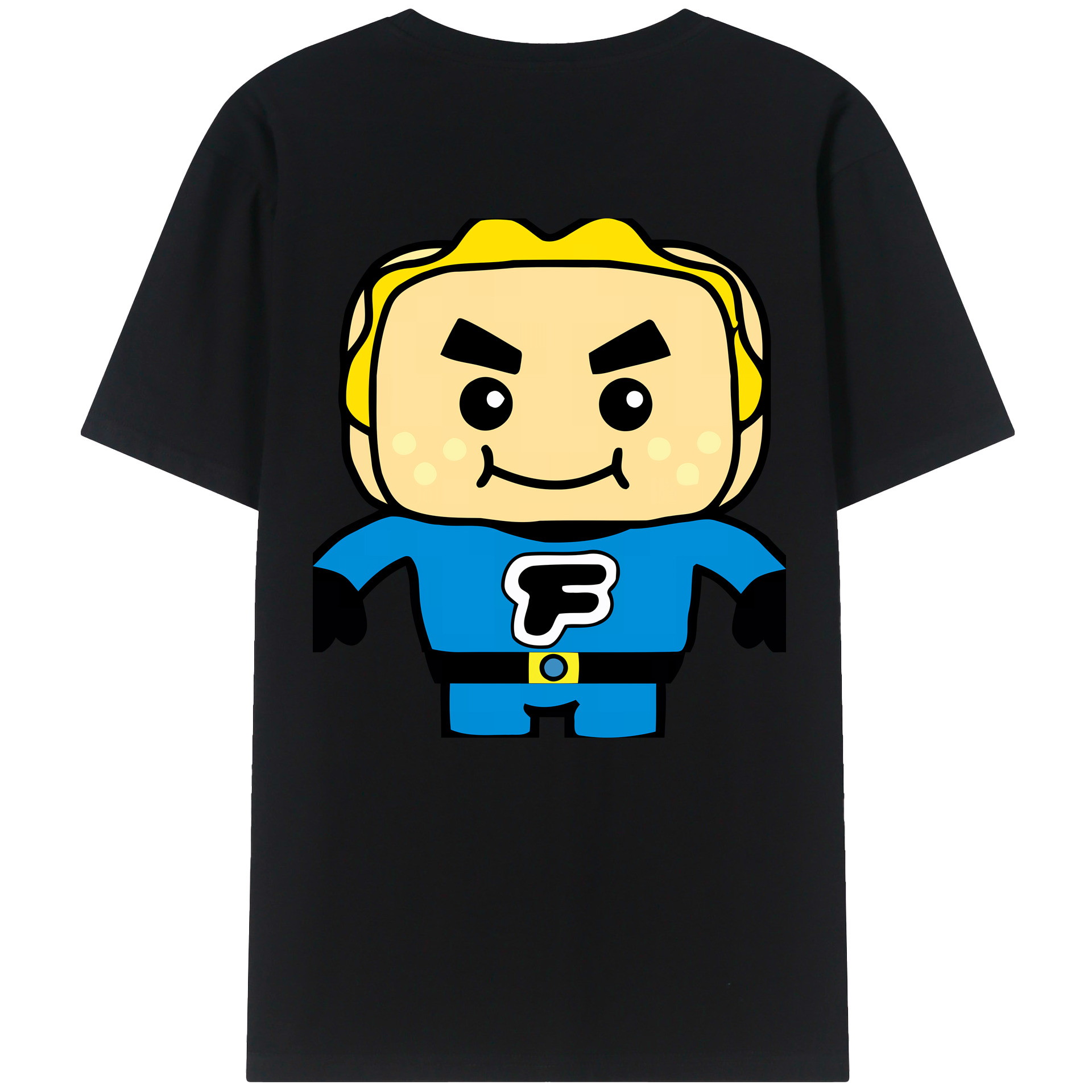 （画像用） アンパンマン Anpanman 綿100％ メンズ半袖Tシャツ（バックプリント） 通気性