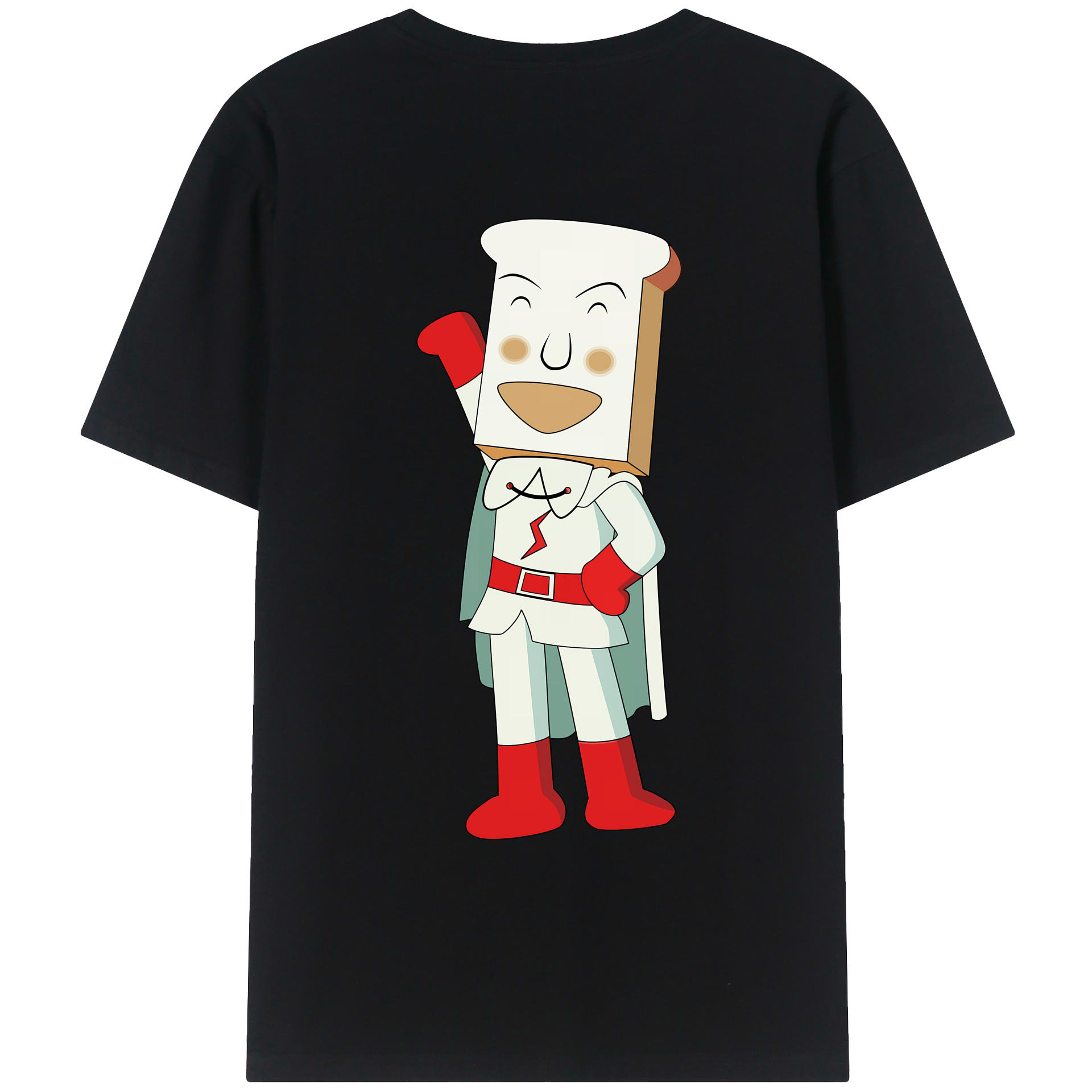 （画像用） アンパンマン Anpanman 綿100％ メンズ半袖Tシャツ（バックプリント） 通気性