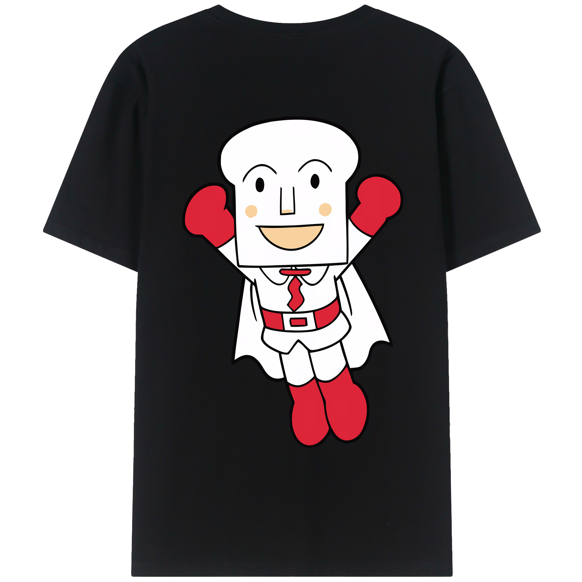 （画像用） アンパンマン Anpanman 綿100％ メンズ半袖Tシャツ（バックプリント） 通気性